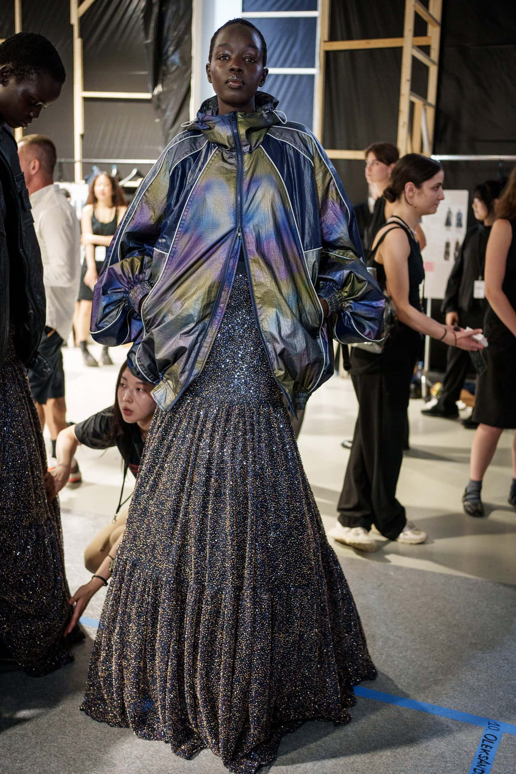 Juun.j Spring 2026 Men's Fashion Show Backstage
