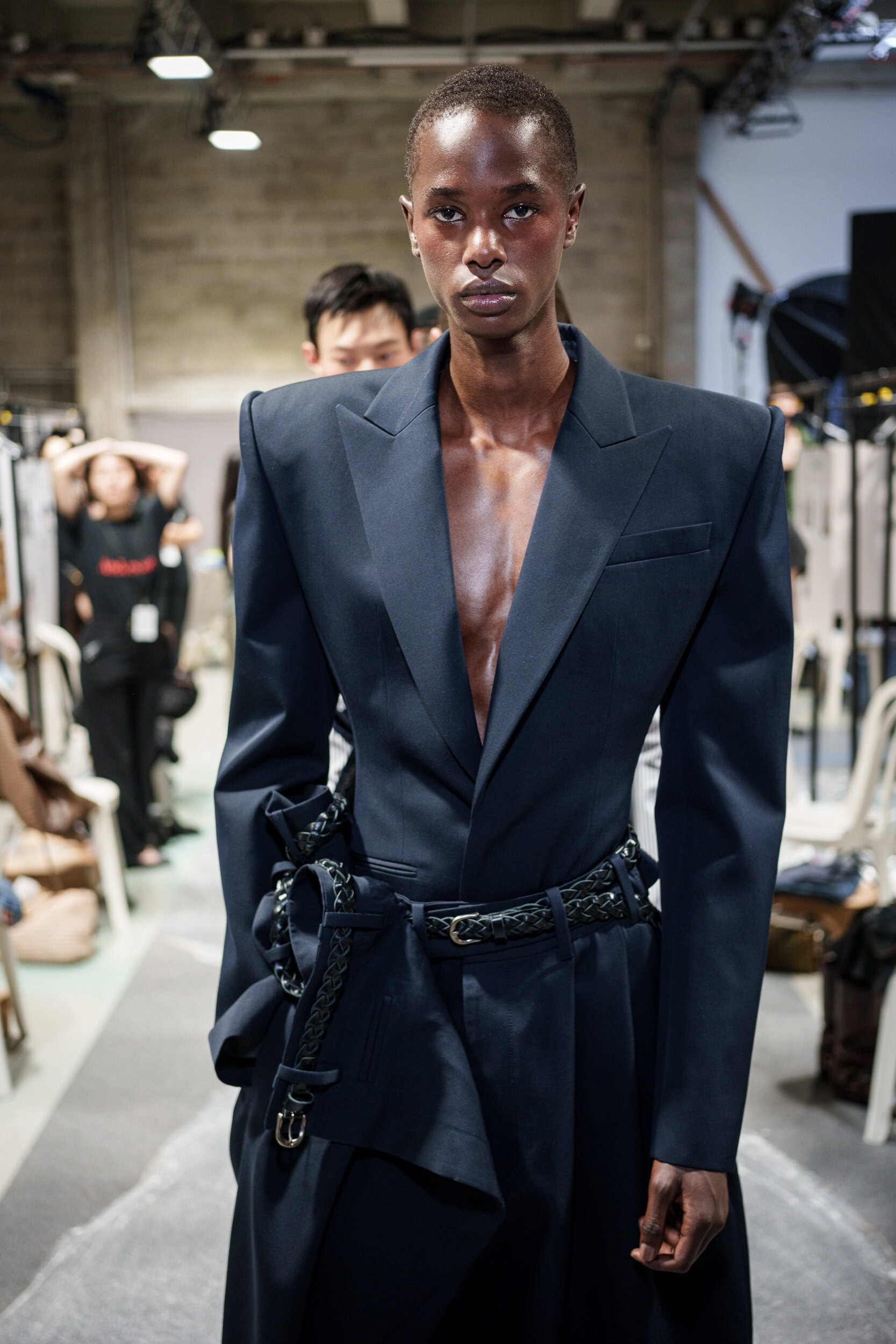 Juun.j Spring 2026 Men's Fashion Show Backstage