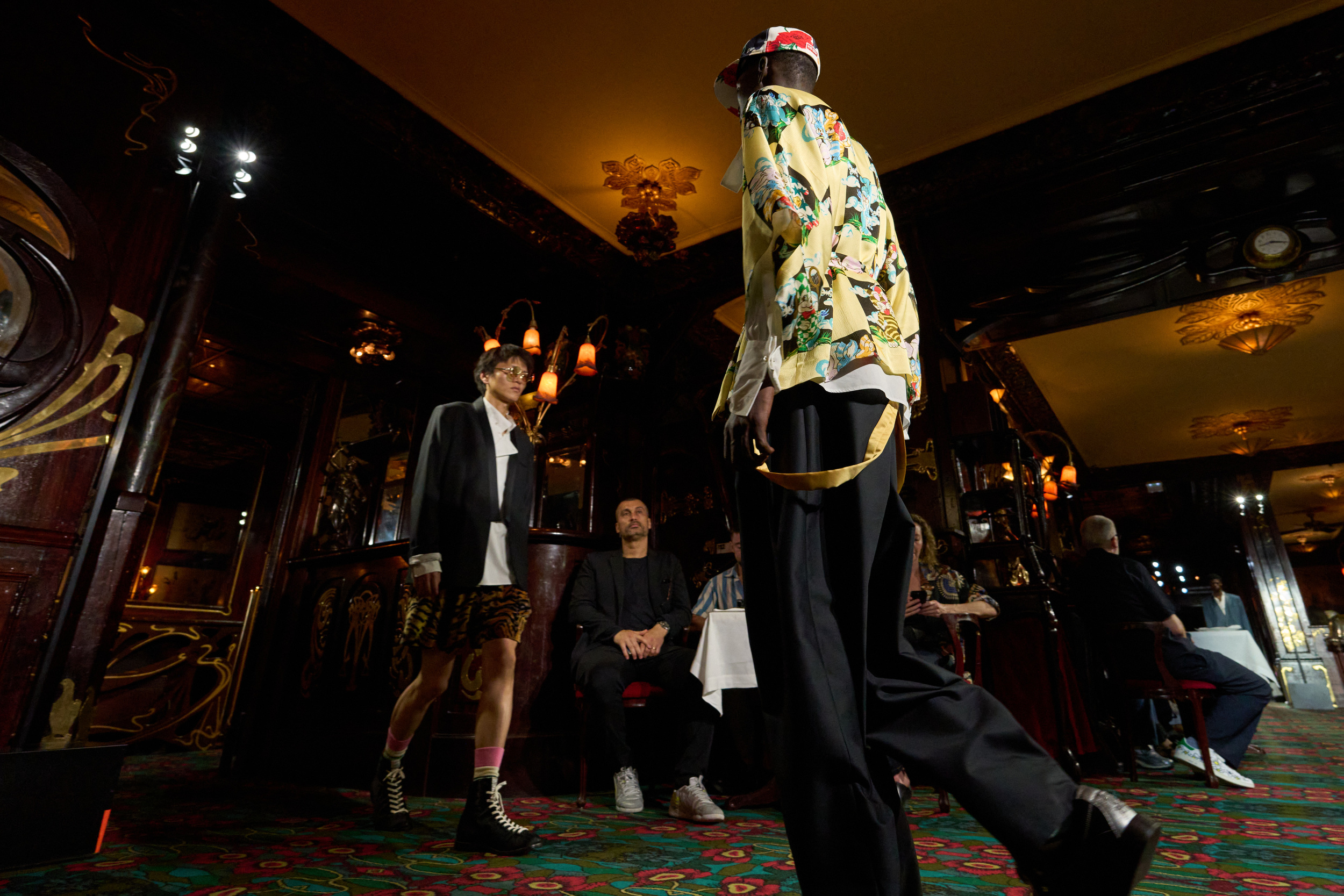 Kenzo Spring 2026 Men's Fashion Show Atmosphere