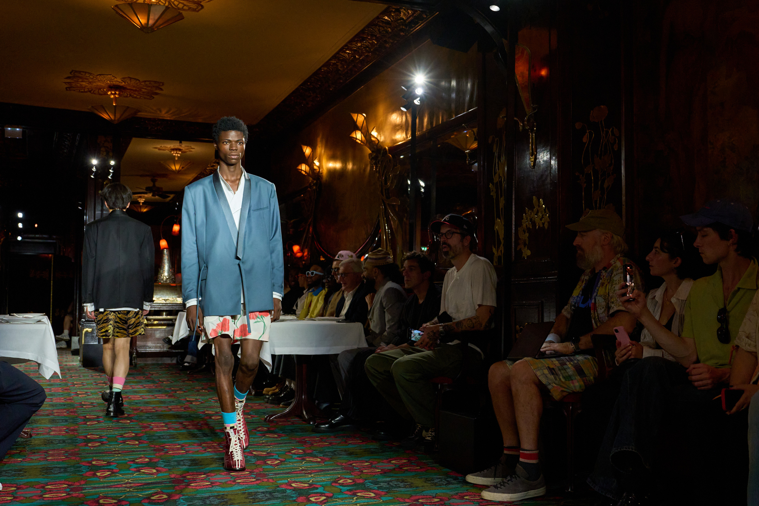 Kenzo Spring 2026 Men's Fashion Show Atmosphere