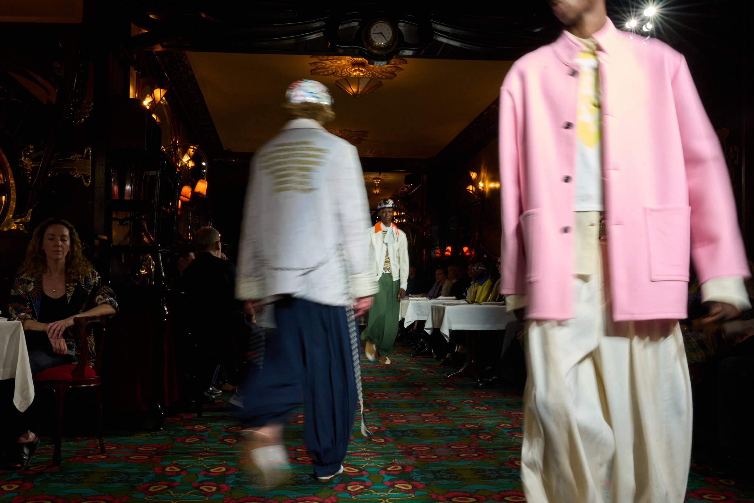 Kenzo Spring 2026 Men's Fashion Show Atmosphere