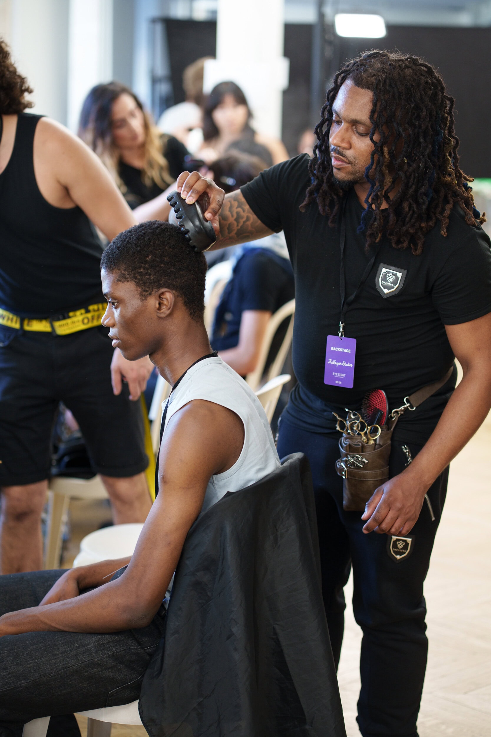 Kidsuper Studios Spring 2026 Men's Fashion Show Backstage