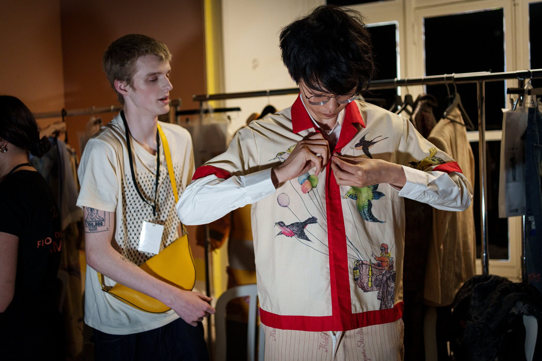 Kidsuper Studios Spring 2026 Men's Fashion Show Backstage