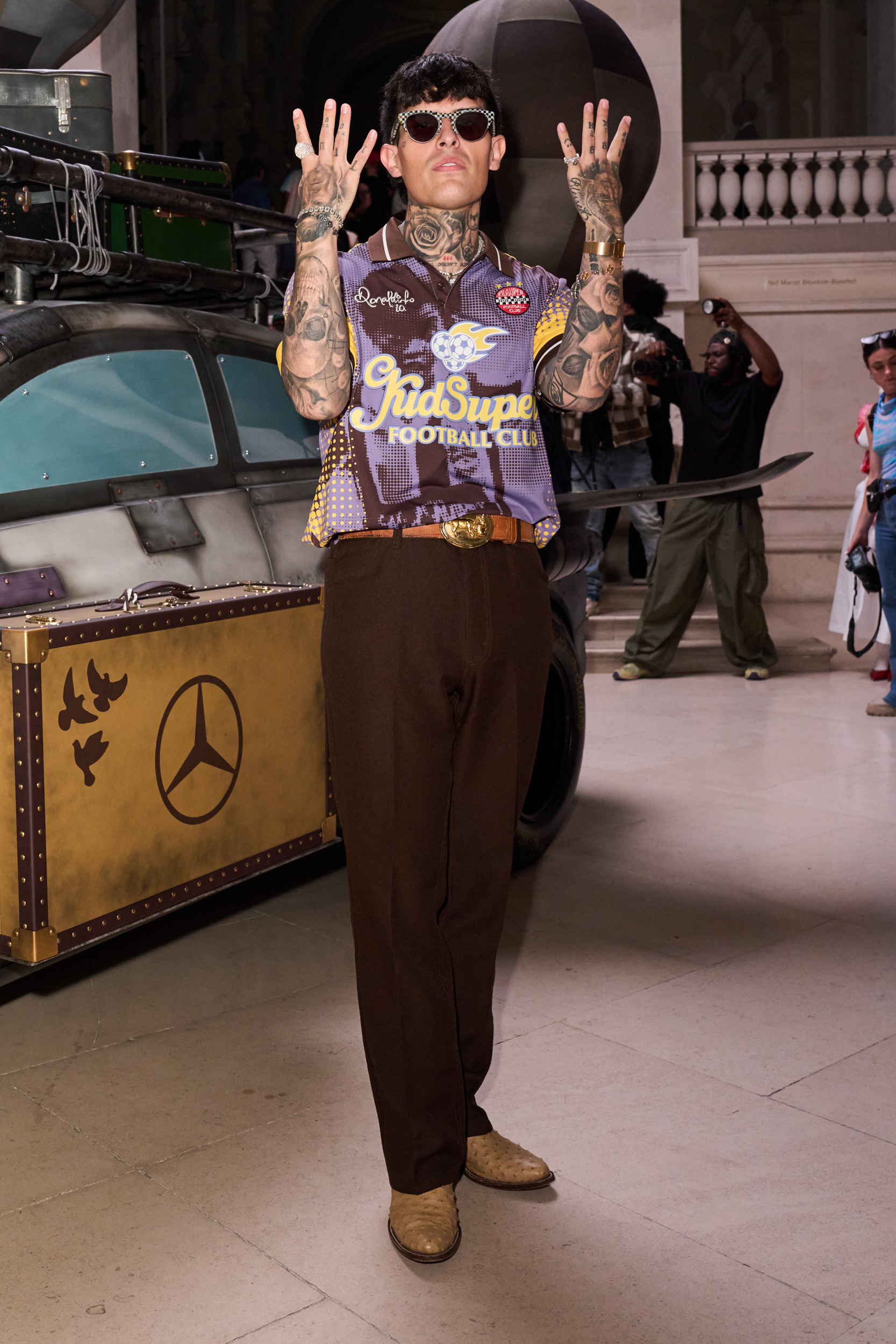 Kidsuper Studios Spring 2026 Men's Fashion Show Front Row