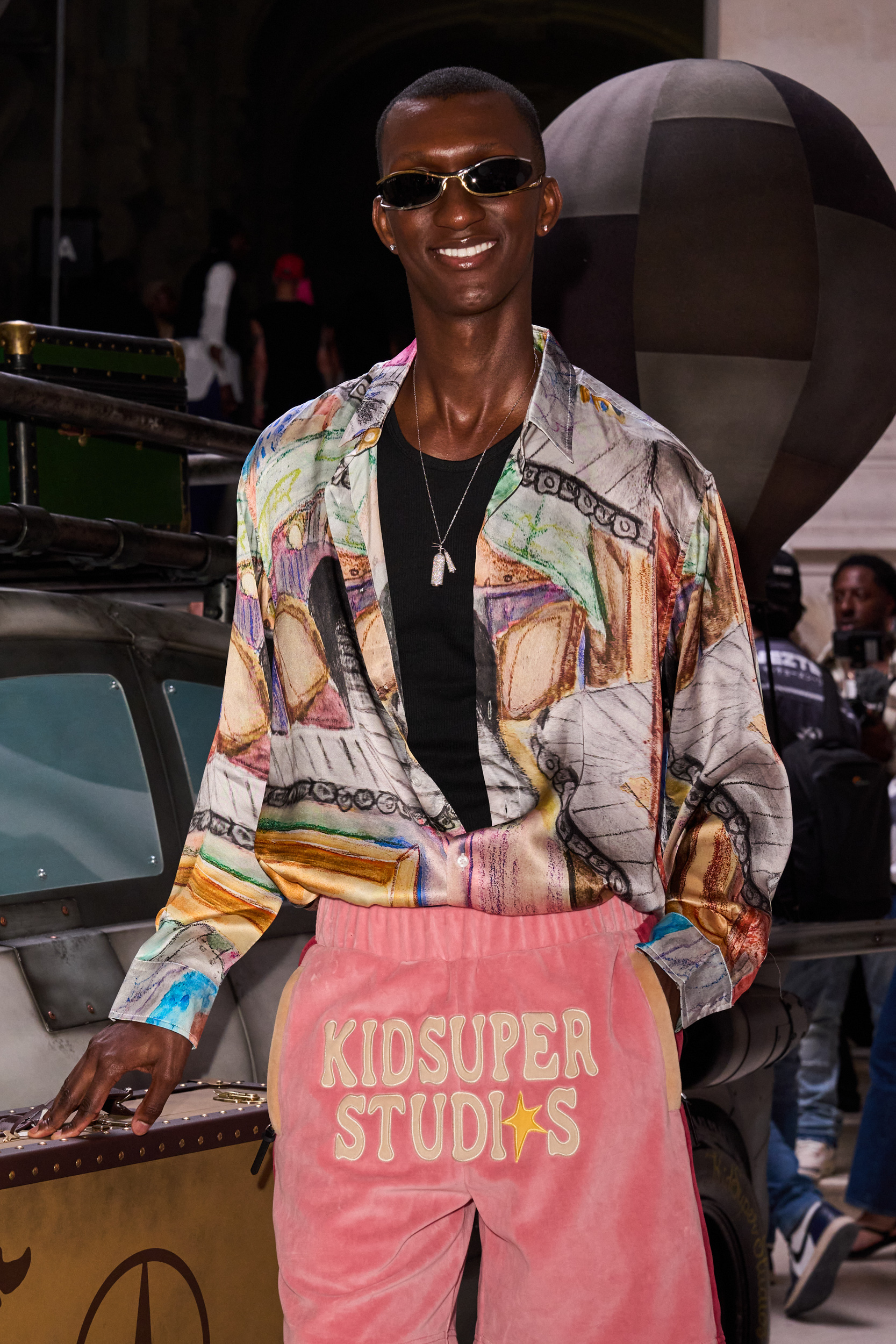 Kidsuper Studios Spring 2026 Men's Fashion Show Front Row