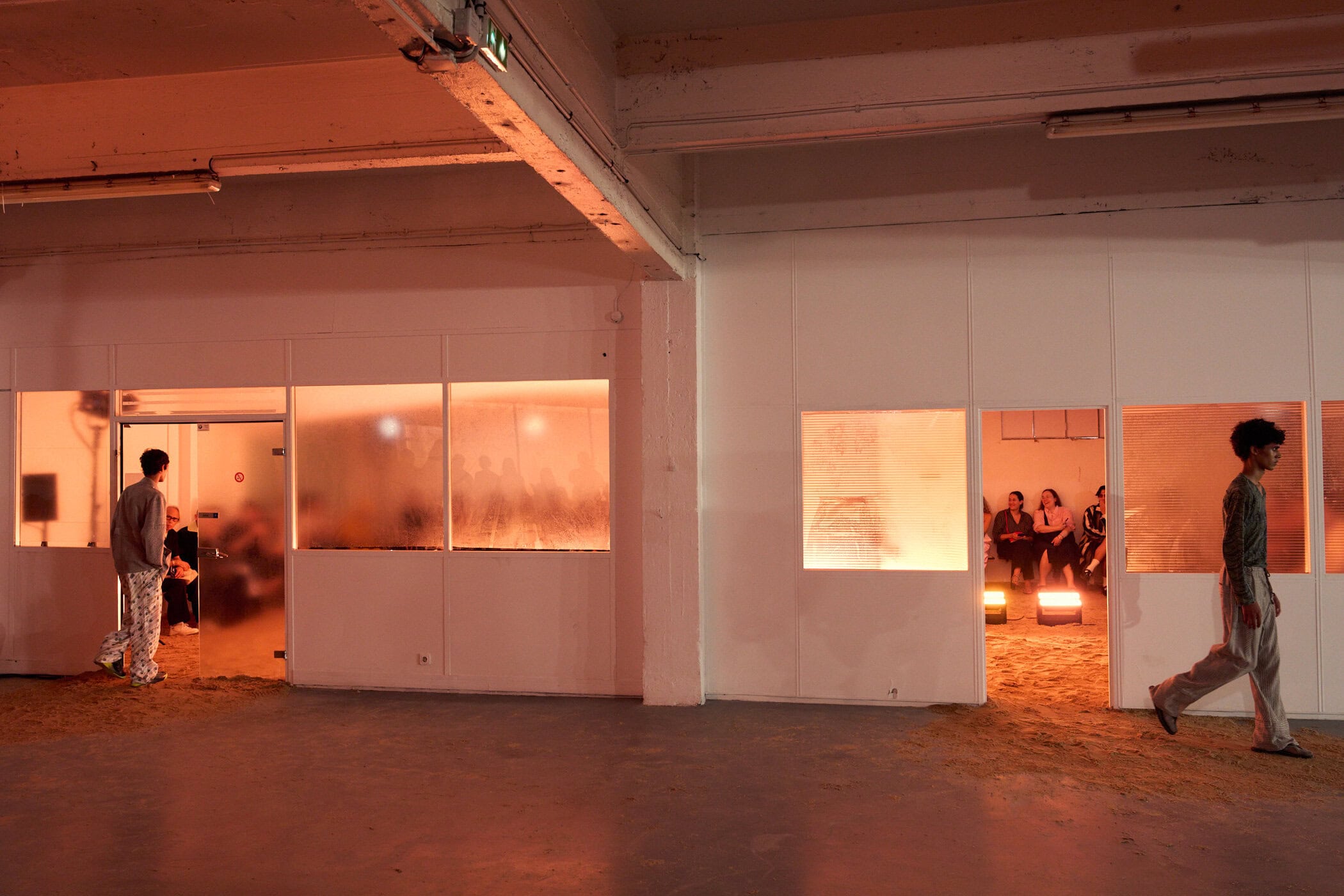 Kiko Kostadinov Spring 2026 Men's Fashion Show Atmosphere
