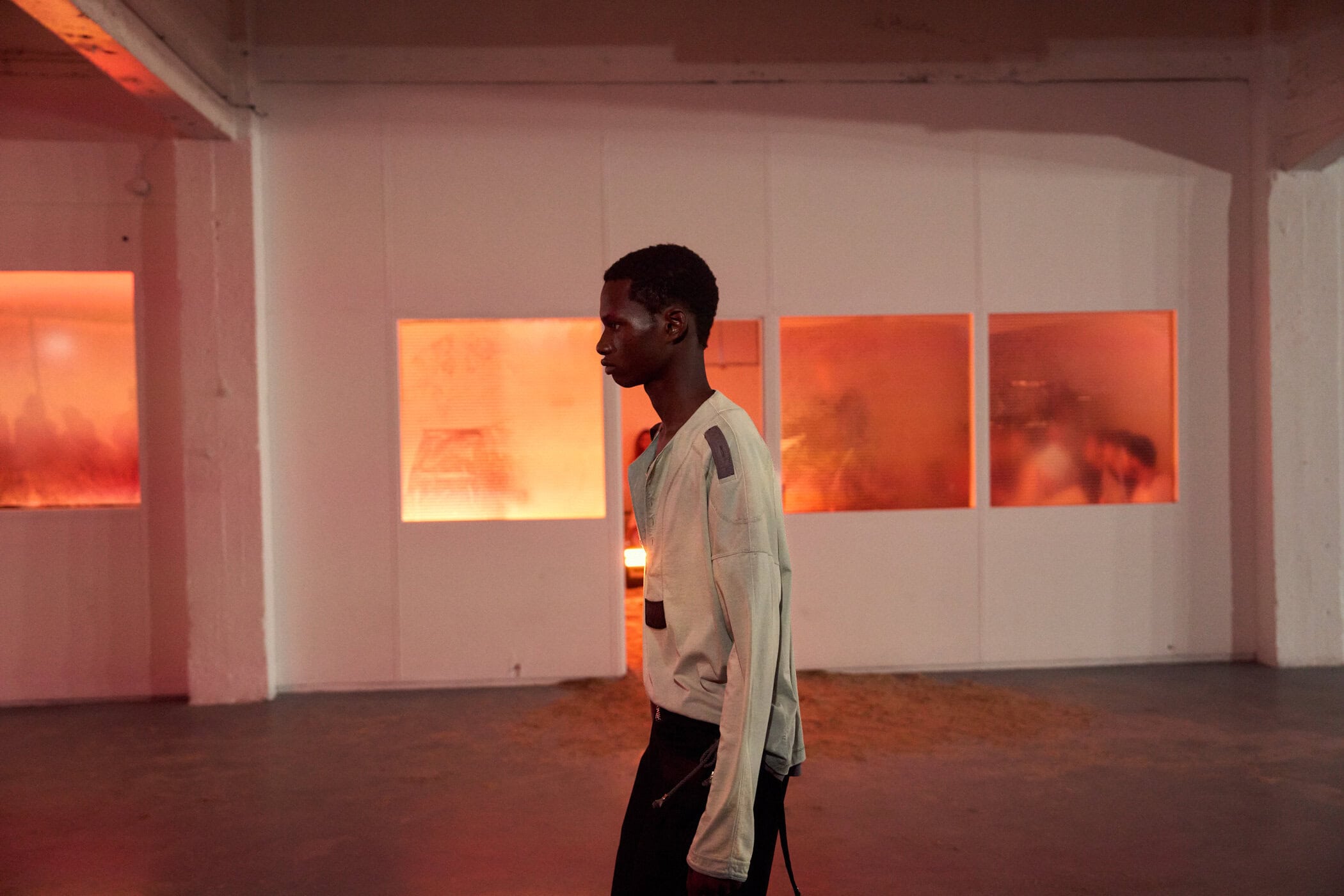 Kiko Kostadinov Spring 2026 Men's Fashion Show Atmosphere