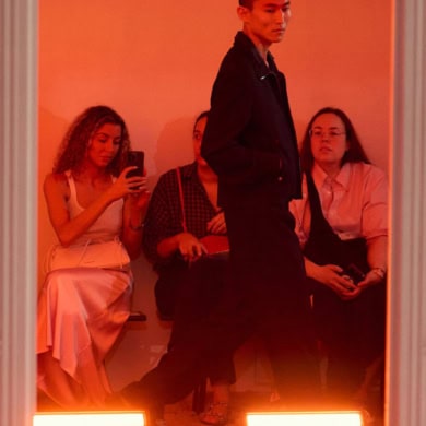 Kiko Kostadinov Spring 2026 Men's Fashion Show Atmosphere