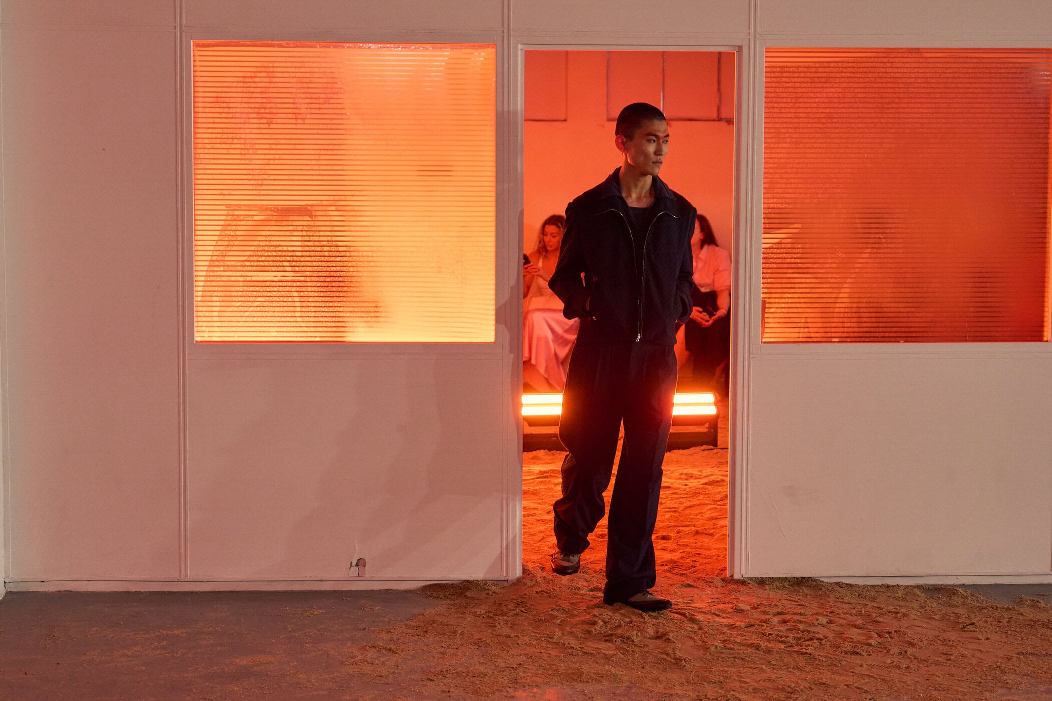 Kiko Kostadinov Spring 2026 Men's Fashion Show Atmosphere