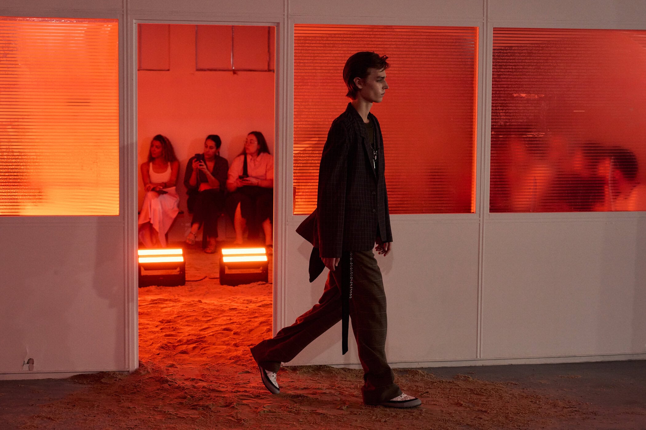 Kiko Kostadinov Spring 2026 Men's Fashion Show Atmosphere