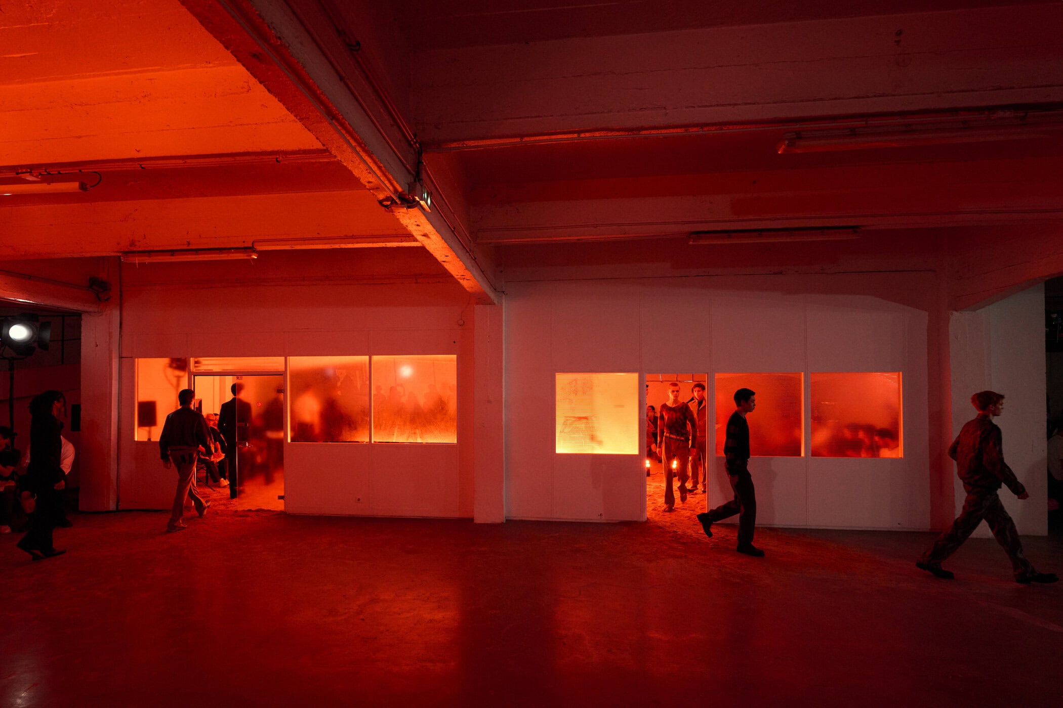Kiko Kostadinov Spring 2026 Men's Fashion Show Atmosphere