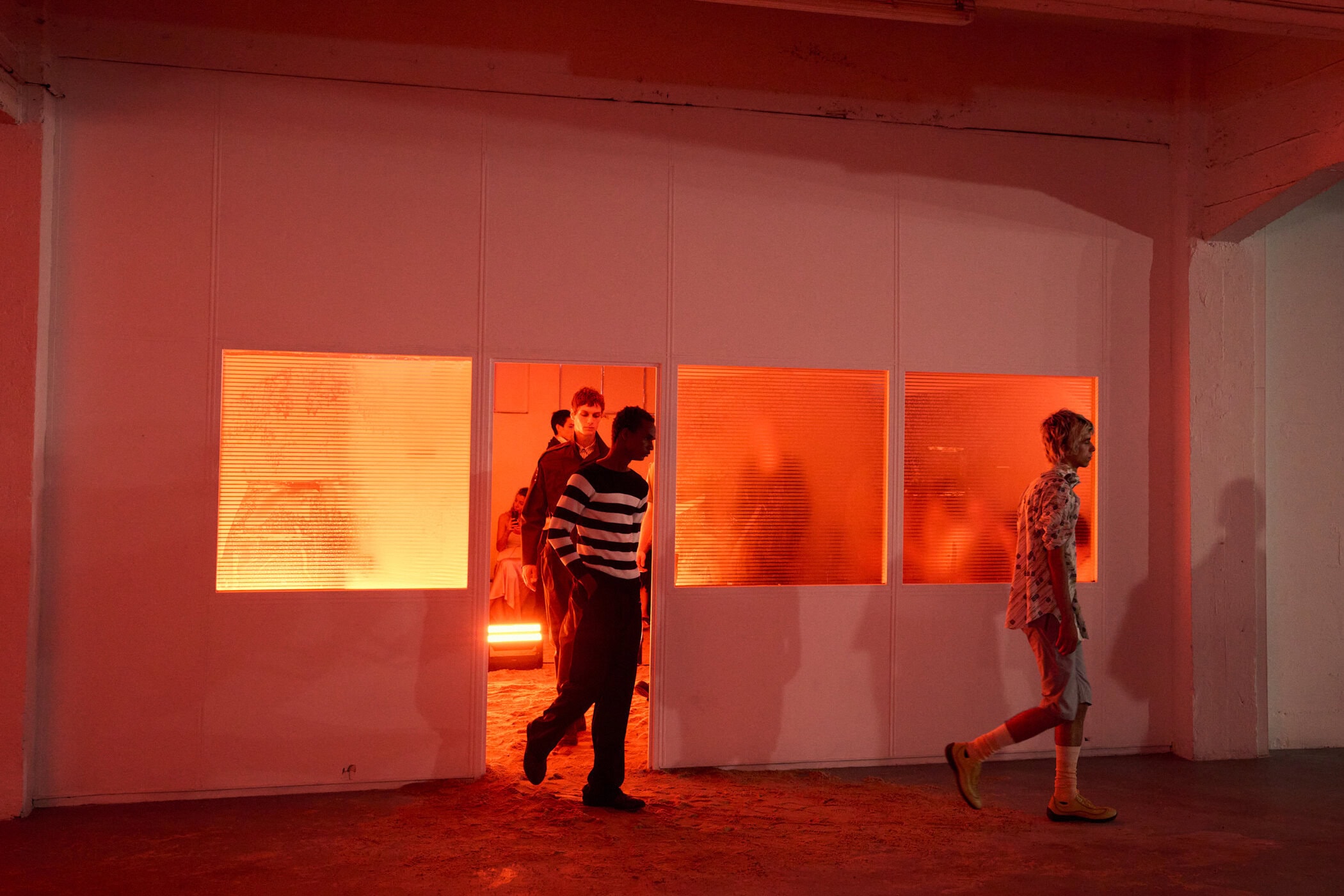 Kiko Kostadinov Spring 2026 Men's Fashion Show Atmosphere