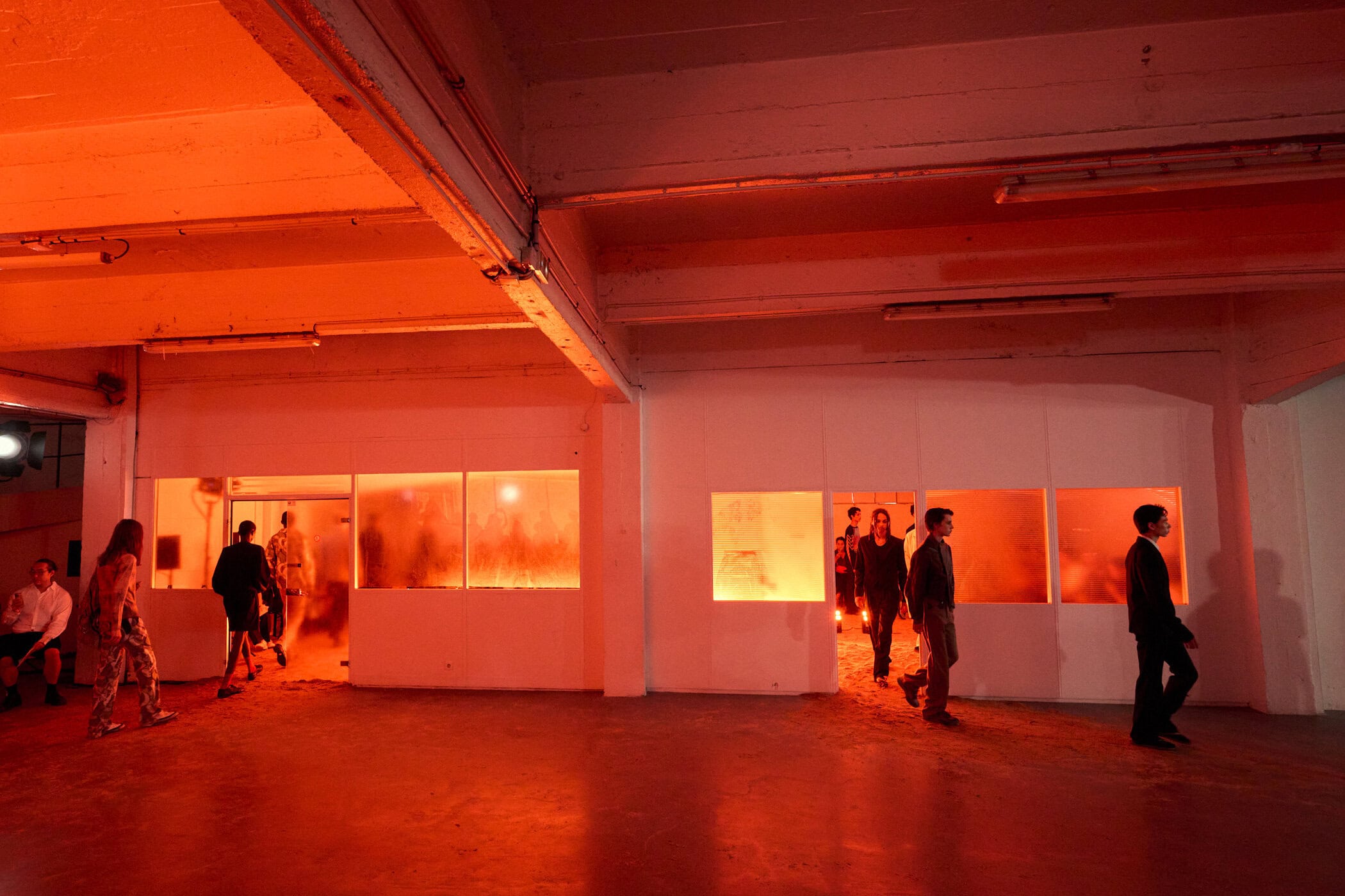 Kiko Kostadinov Spring 2026 Men's Fashion Show Atmosphere