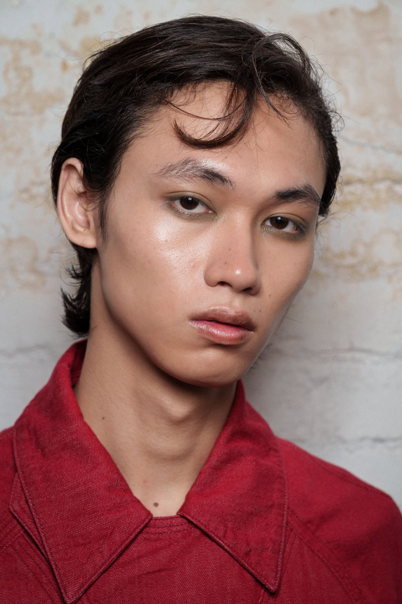Kiko Kostadinov Spring 2026 Men's Fashion Show Backstage
