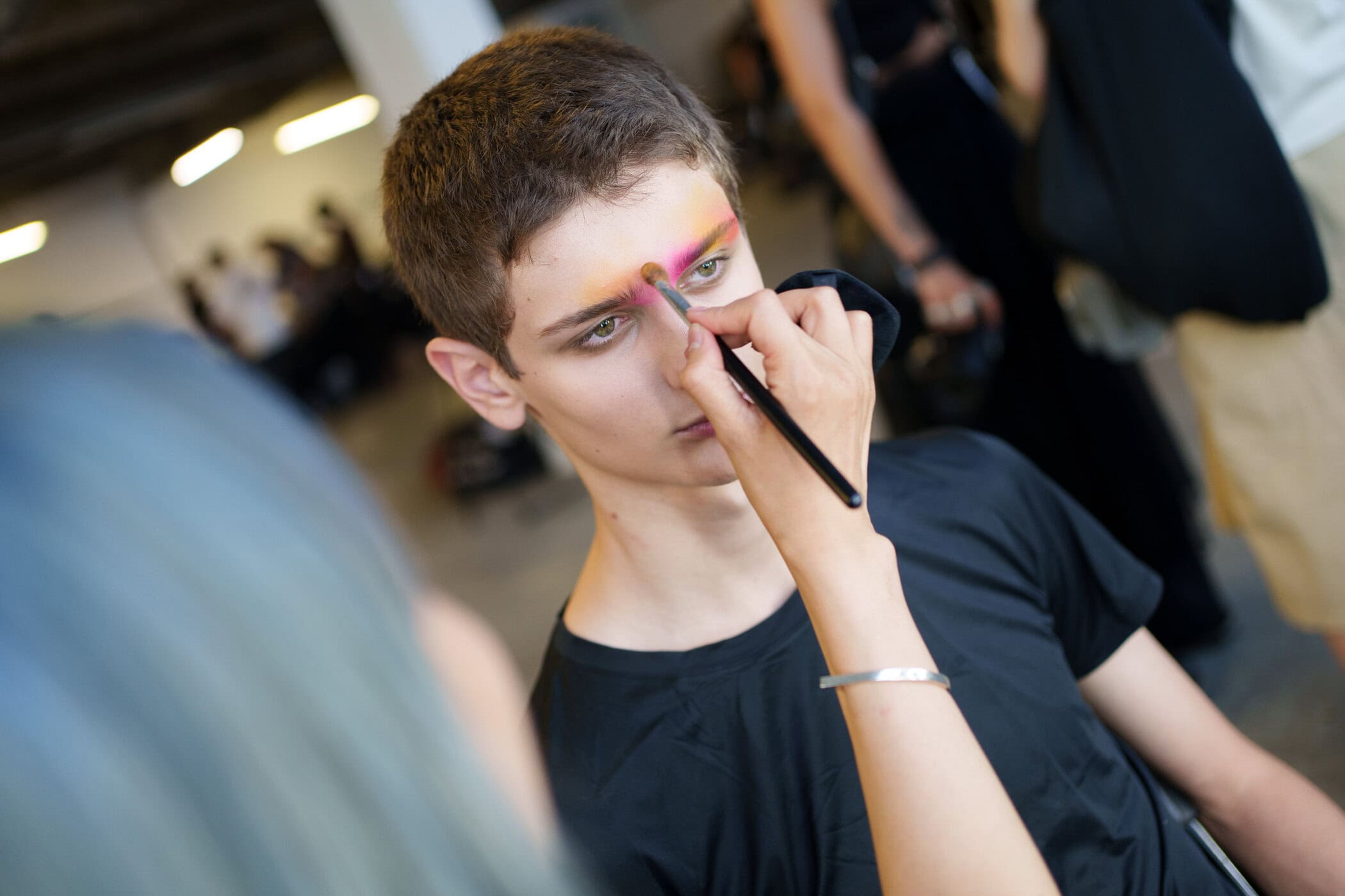Kiko Kostadinov Spring 2026 Men's Fashion Show Backstage