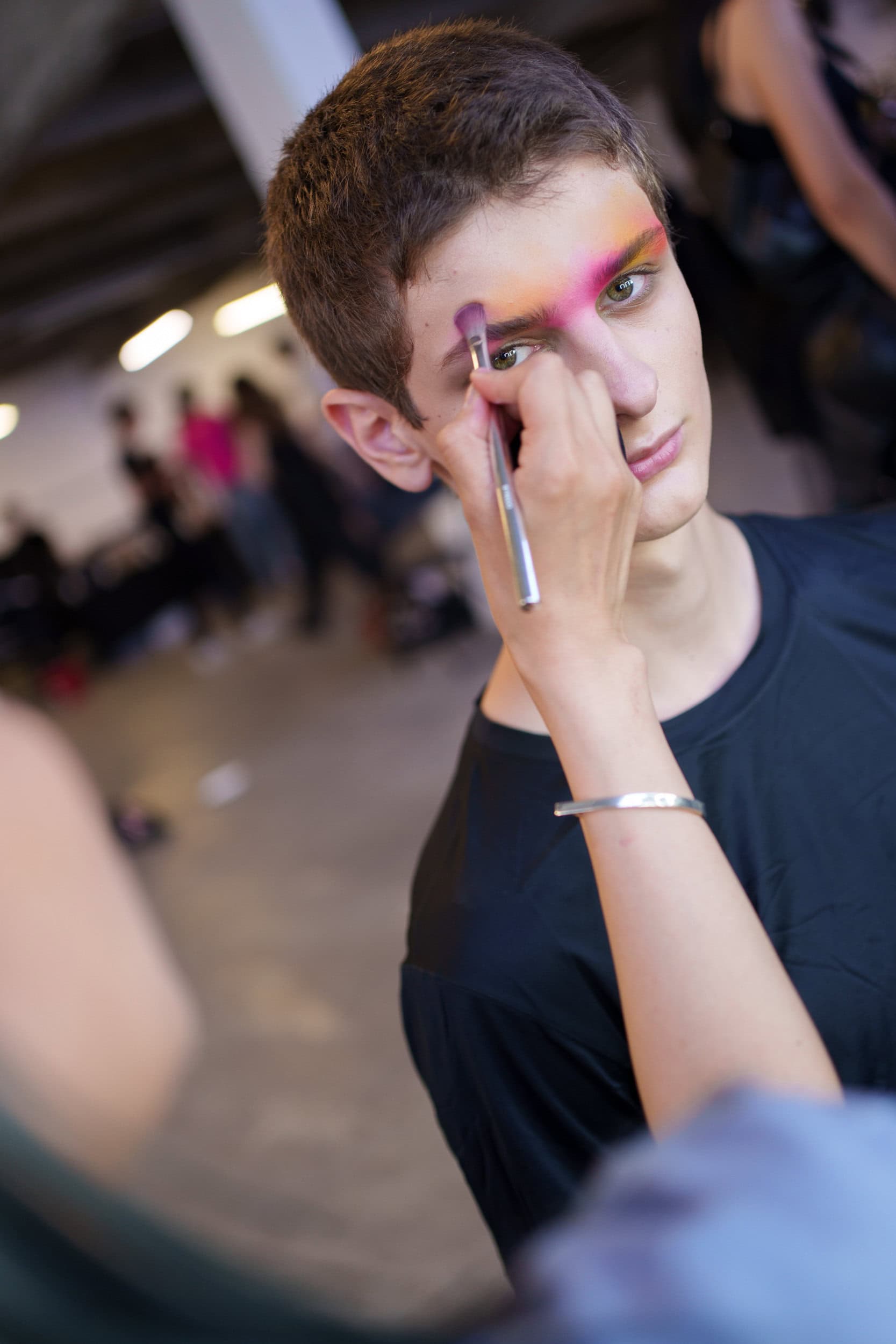 Kiko Kostadinov Spring 2026 Men's Fashion Show Backstage