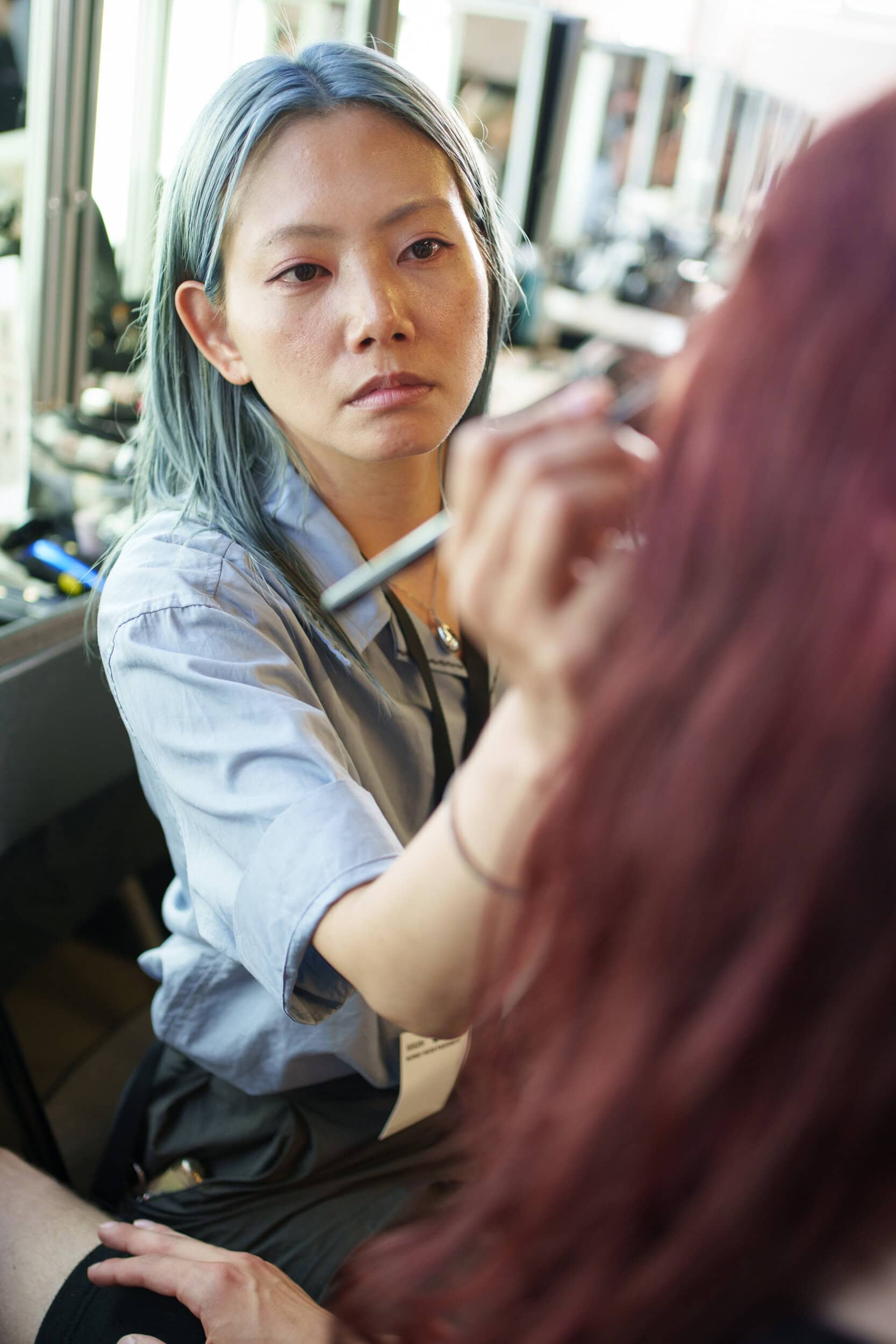 Kiko Kostadinov Spring 2026 Men's Fashion Show Backstage