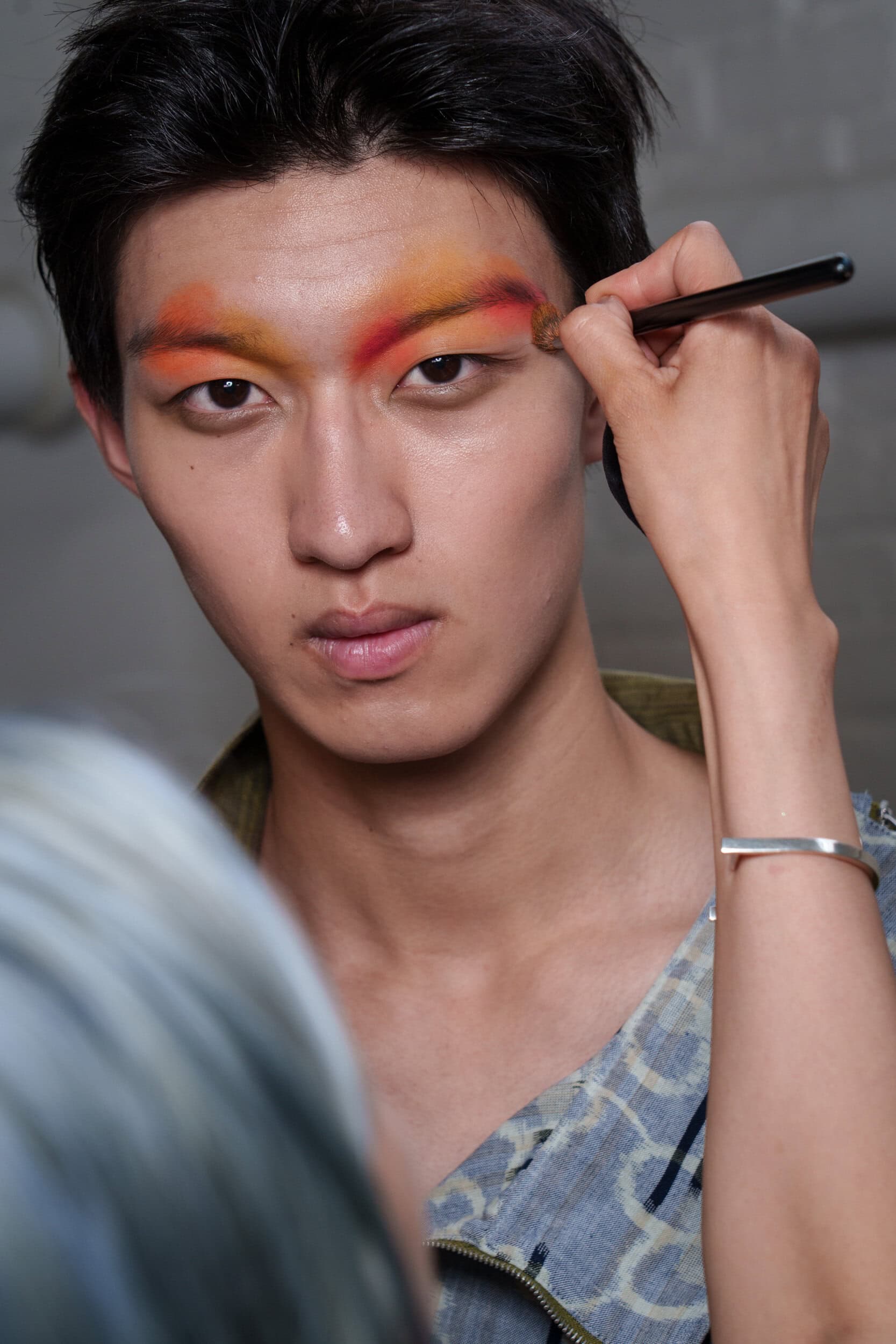 Kiko Kostadinov Spring 2026 Men's Fashion Show Backstage