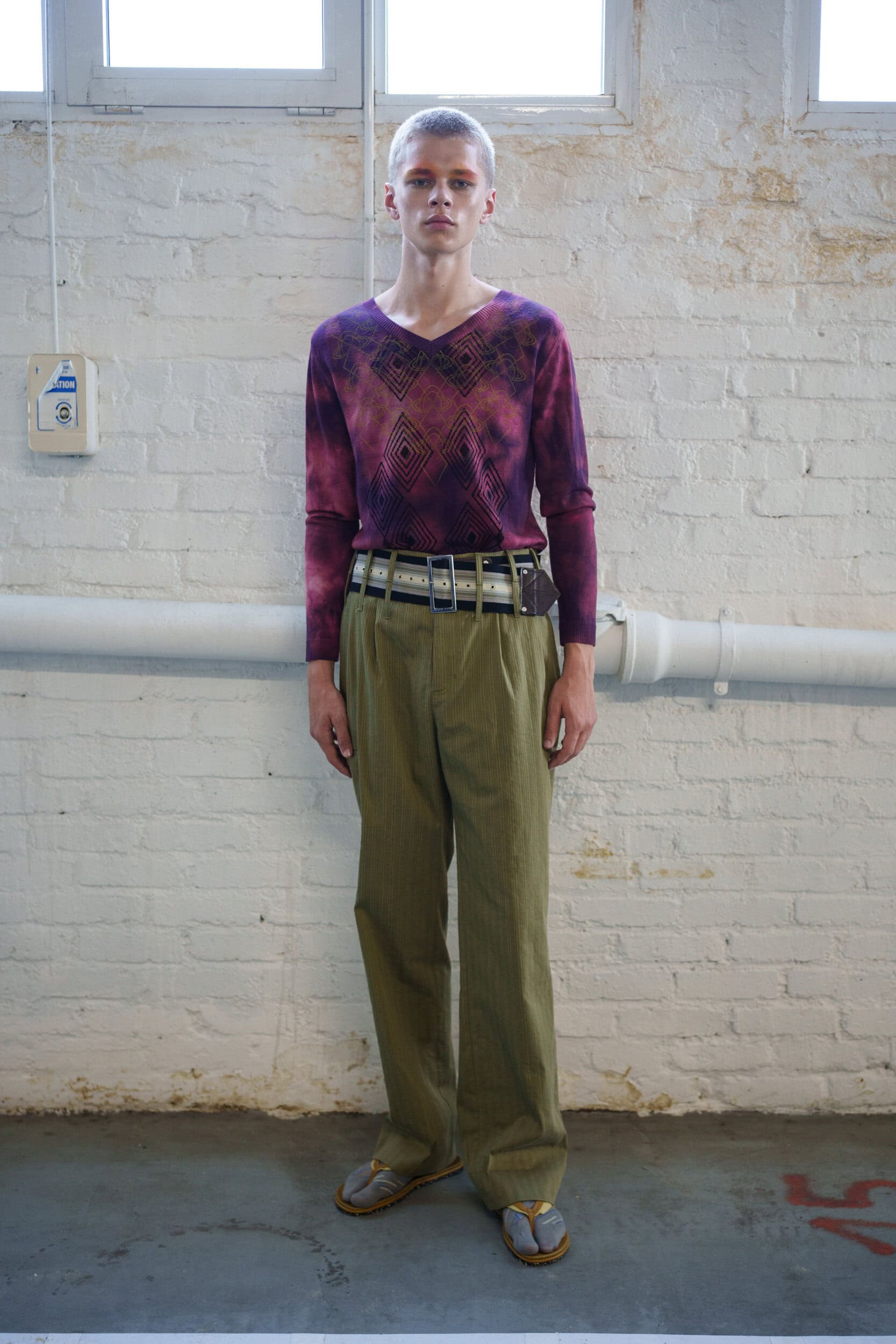 Kiko Kostadinov Spring 2026 Men's Fashion Show Backstage