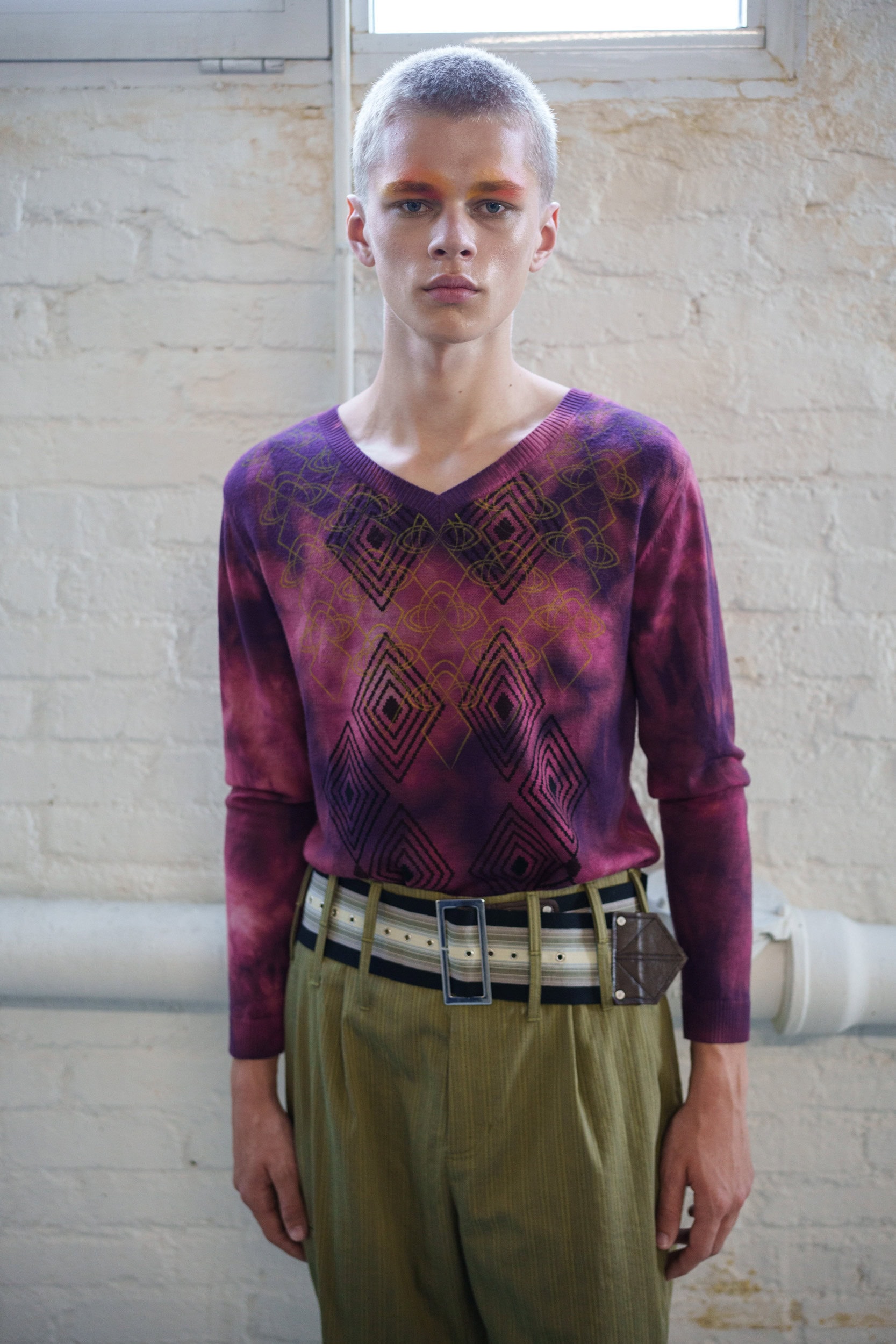 Kiko Kostadinov Spring 2026 Men's Fashion Show Backstage