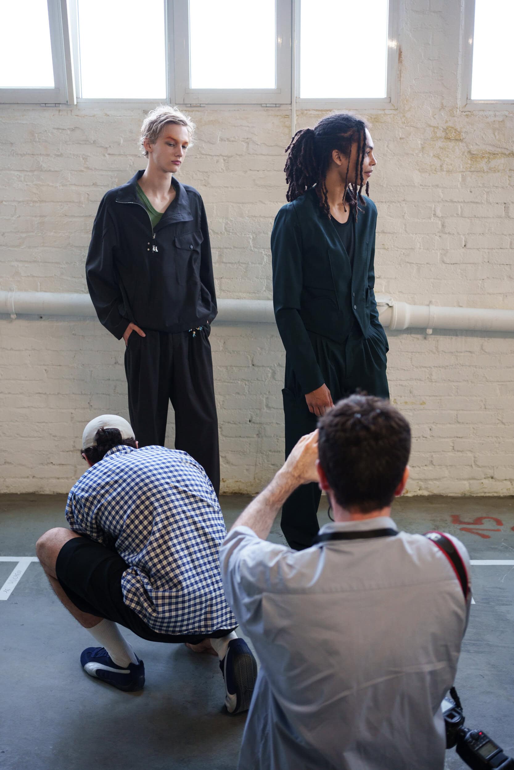 Kiko Kostadinov Spring 2026 Men's Fashion Show Backstage