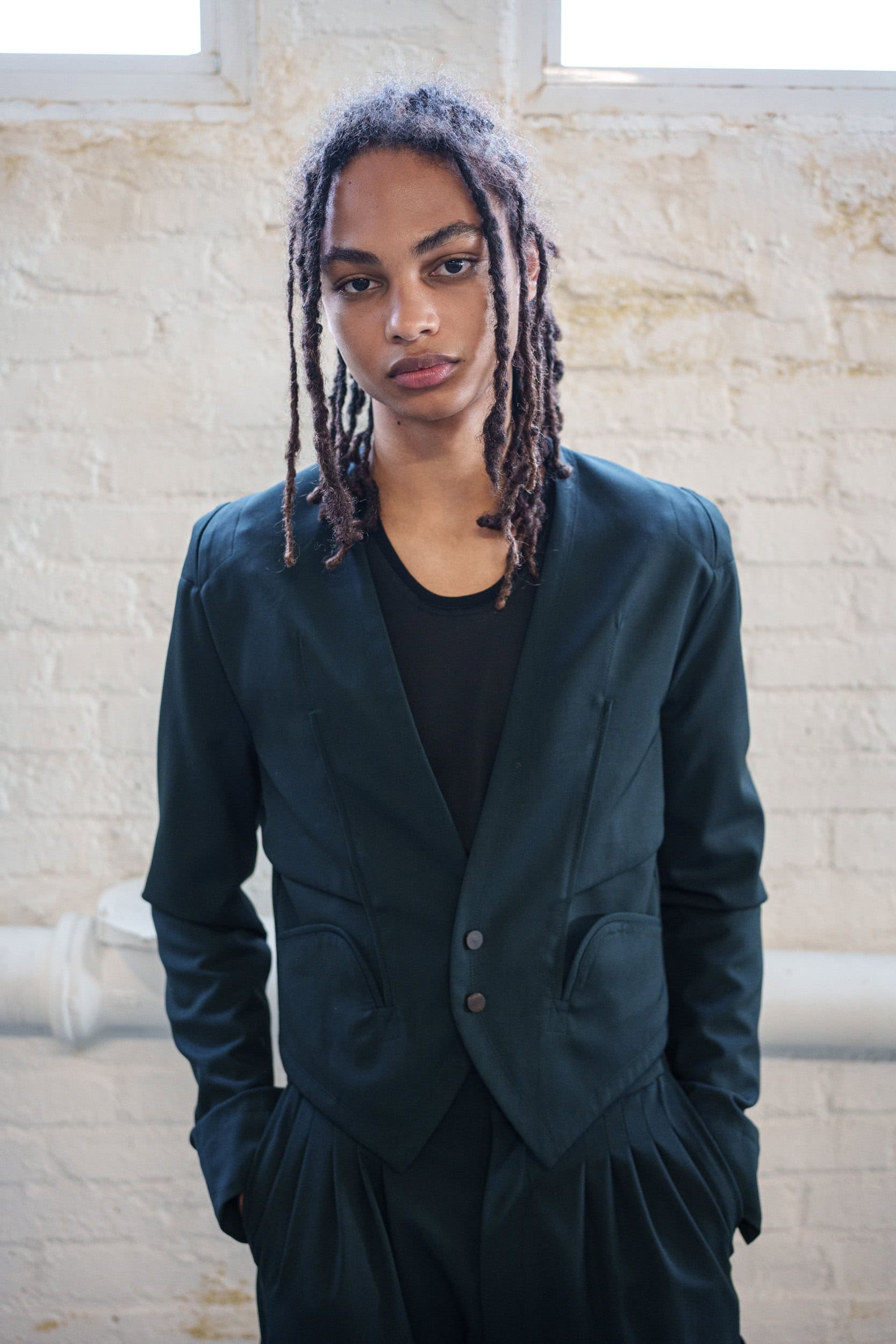 Kiko Kostadinov Spring 2026 Men's Fashion Show Backstage