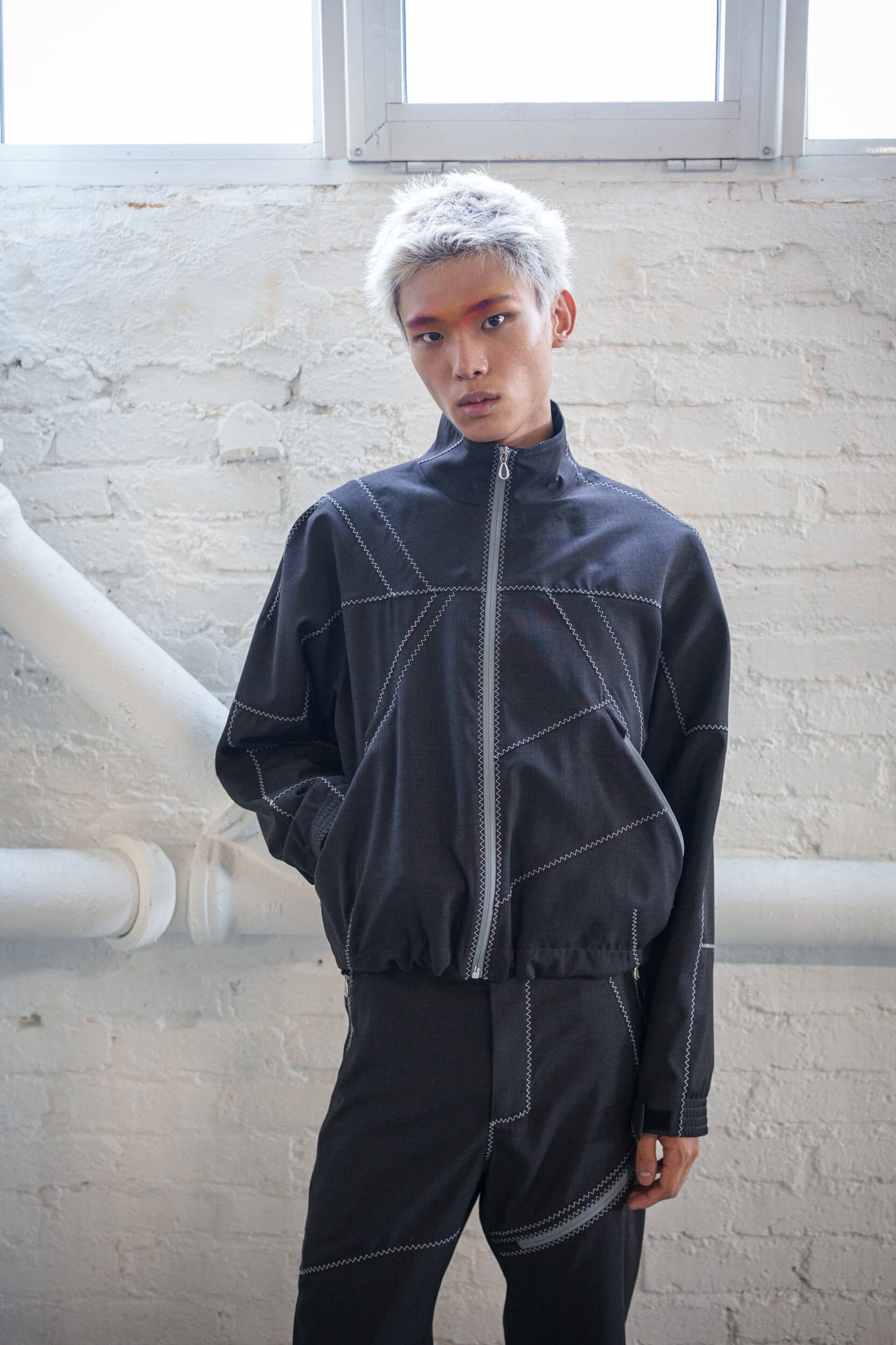 Kiko Kostadinov Spring 2026 Men's Fashion Show Backstage