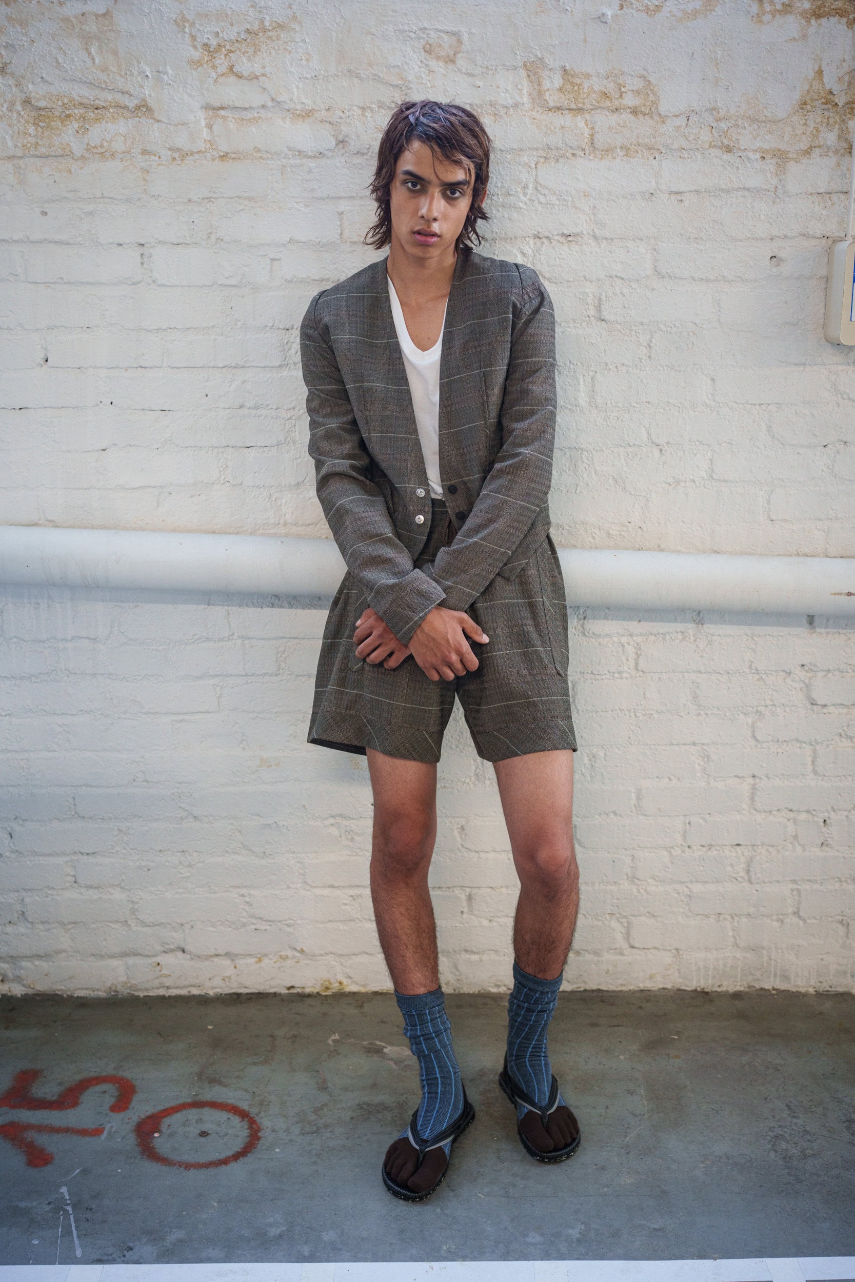 Kiko Kostadinov Spring 2026 Men's Fashion Show Backstage