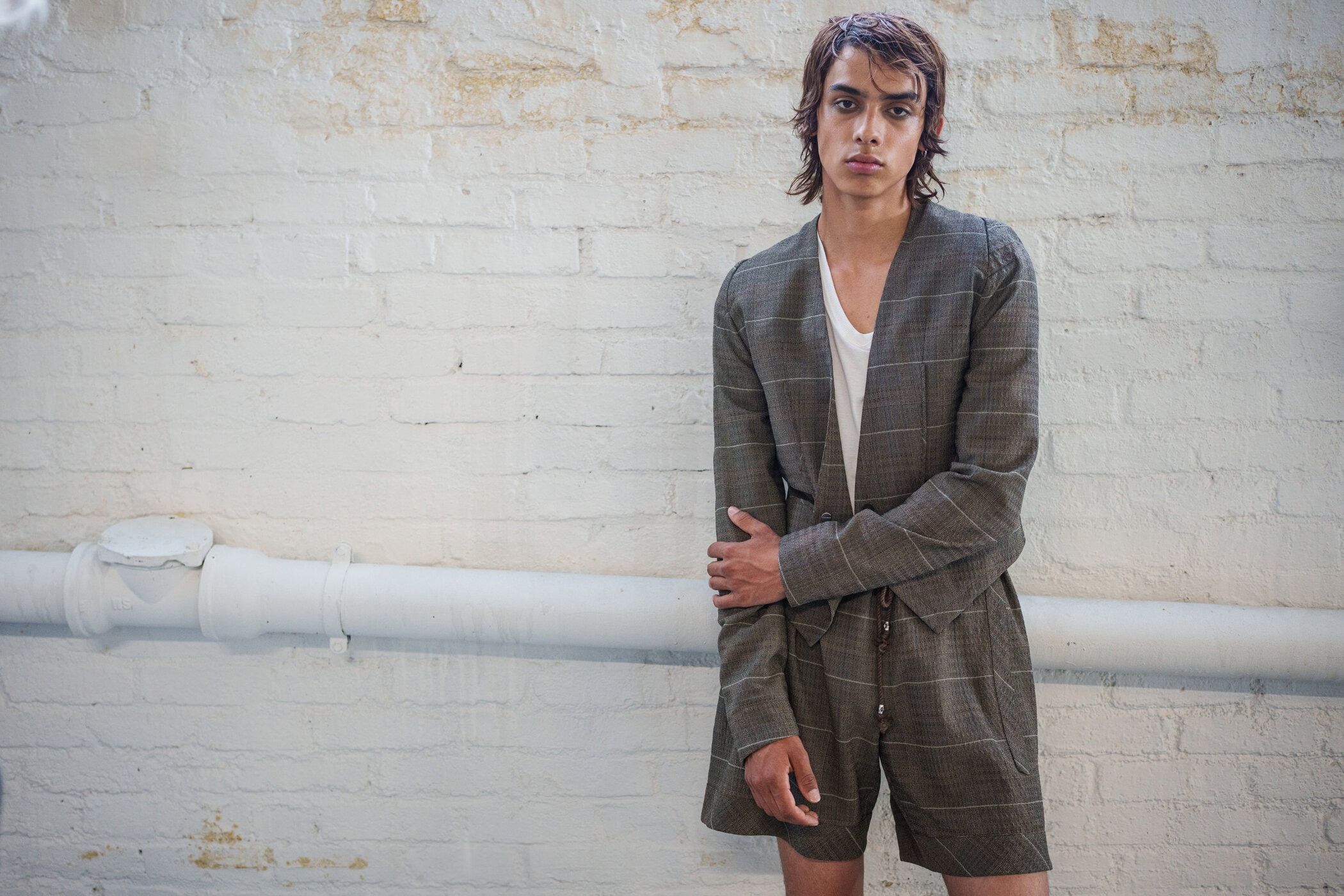 Kiko Kostadinov Spring 2026 Men's Fashion Show Backstage