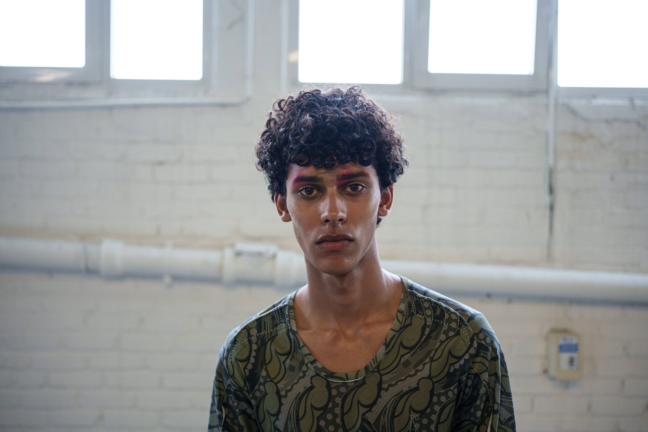Kiko Kostadinov Spring 2026 Men's Fashion Show Backstage