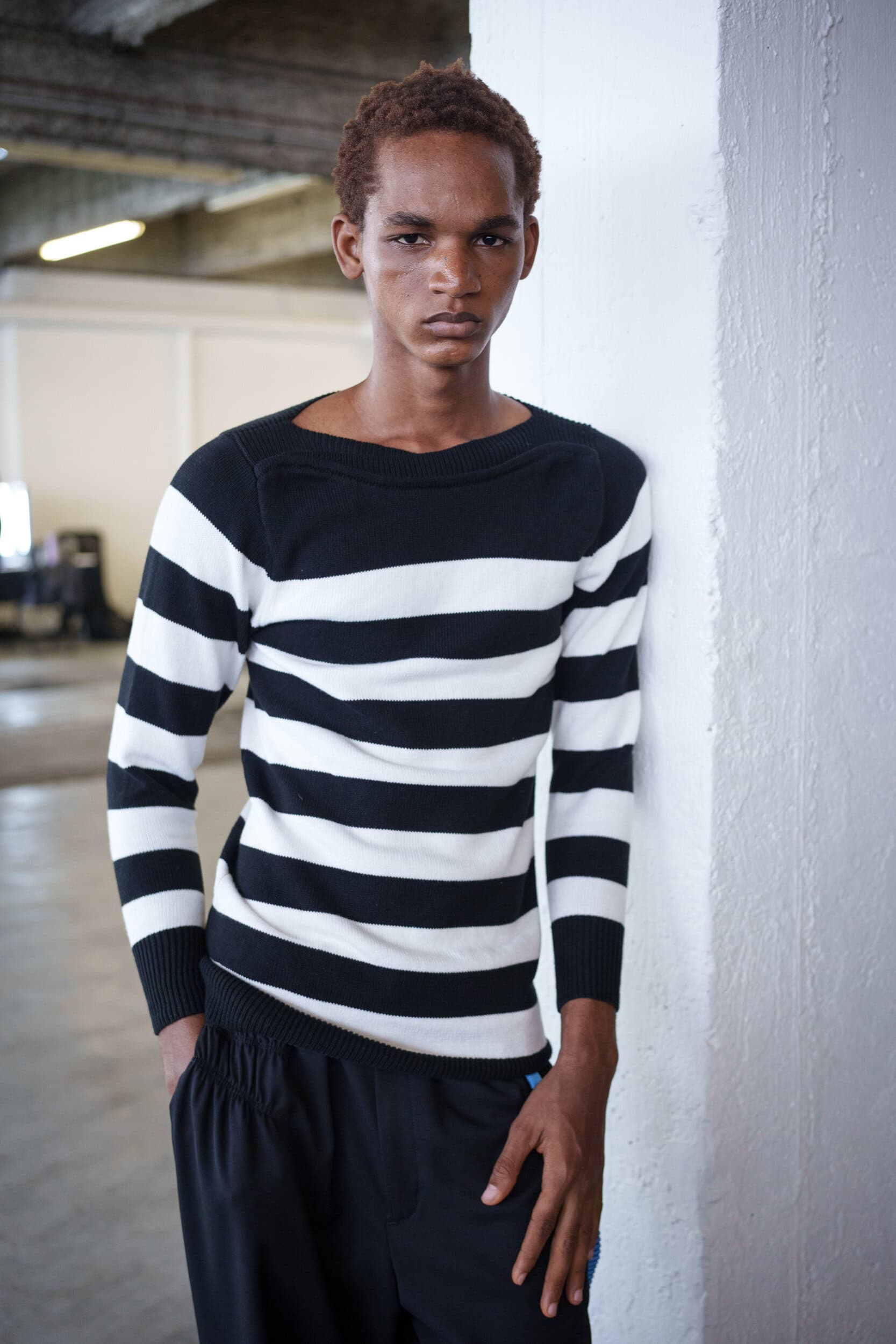 Kiko Kostadinov Spring 2026 Men's Fashion Show Backstage