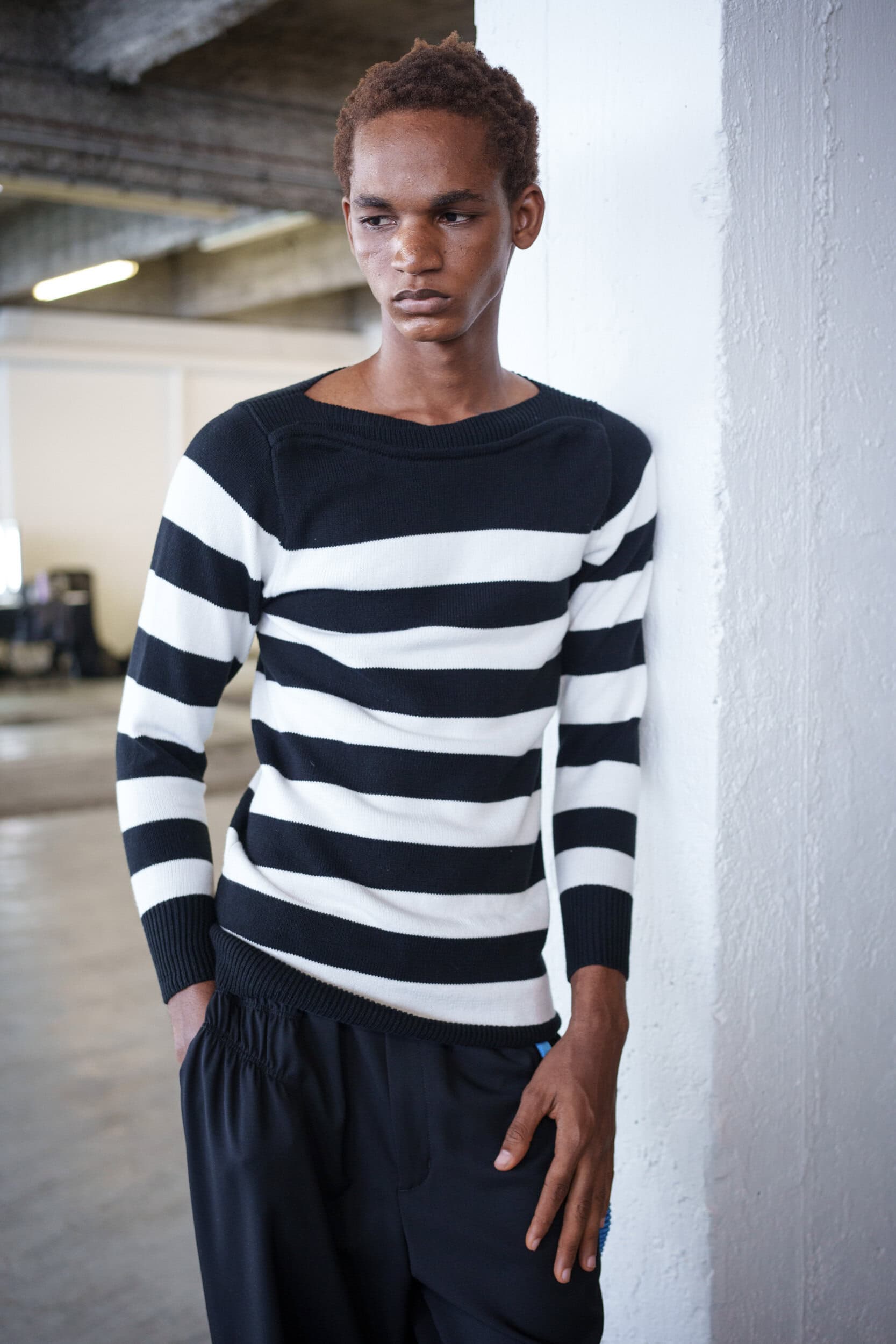 Kiko Kostadinov Spring 2026 Men's Fashion Show Backstage