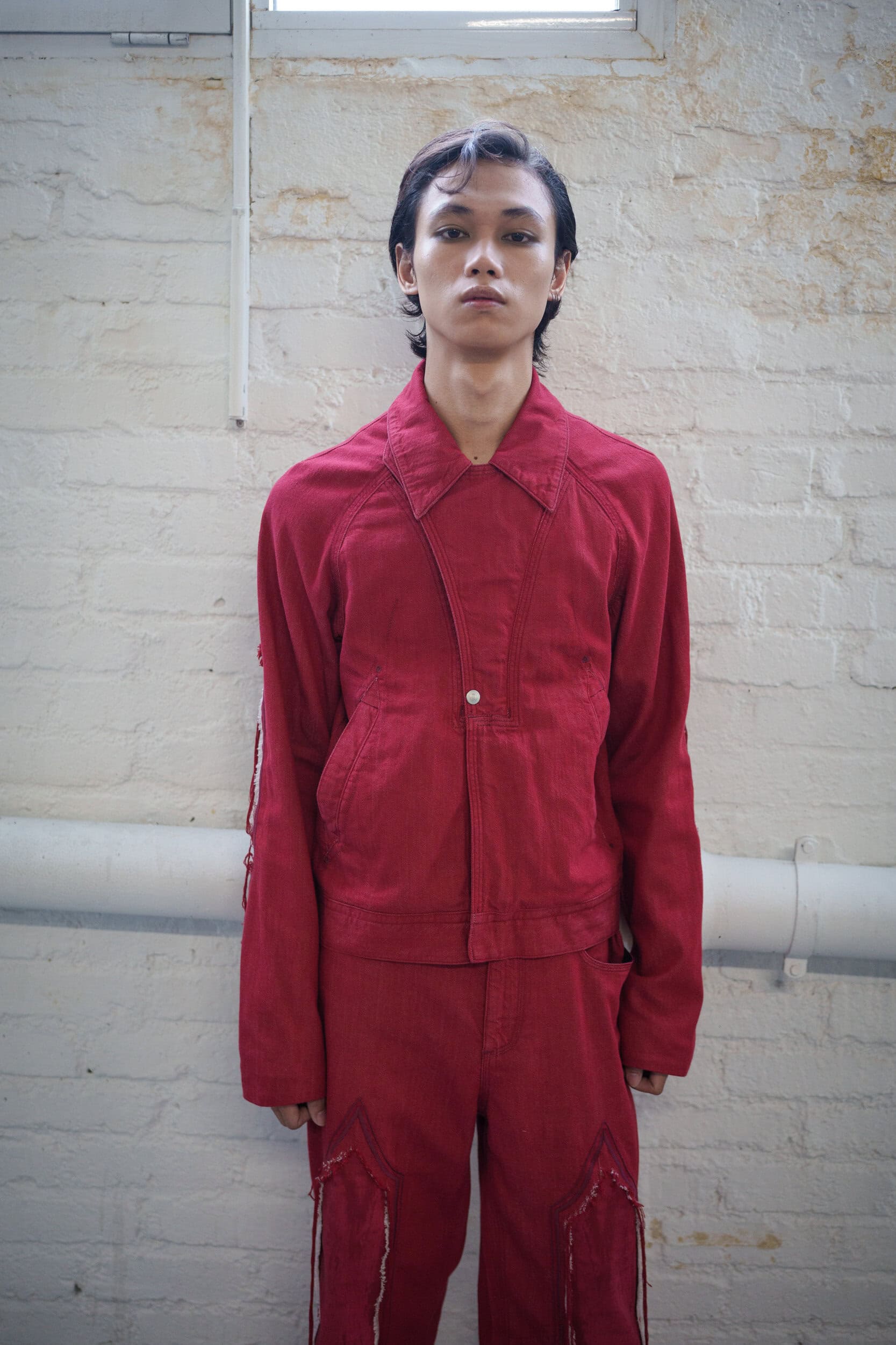 Kiko Kostadinov Spring 2026 Men's Fashion Show Backstage