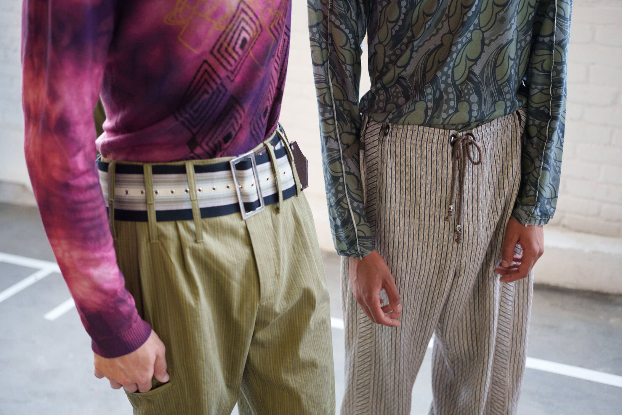 Kiko Kostadinov Spring 2026 Men's Fashion Show Backstage