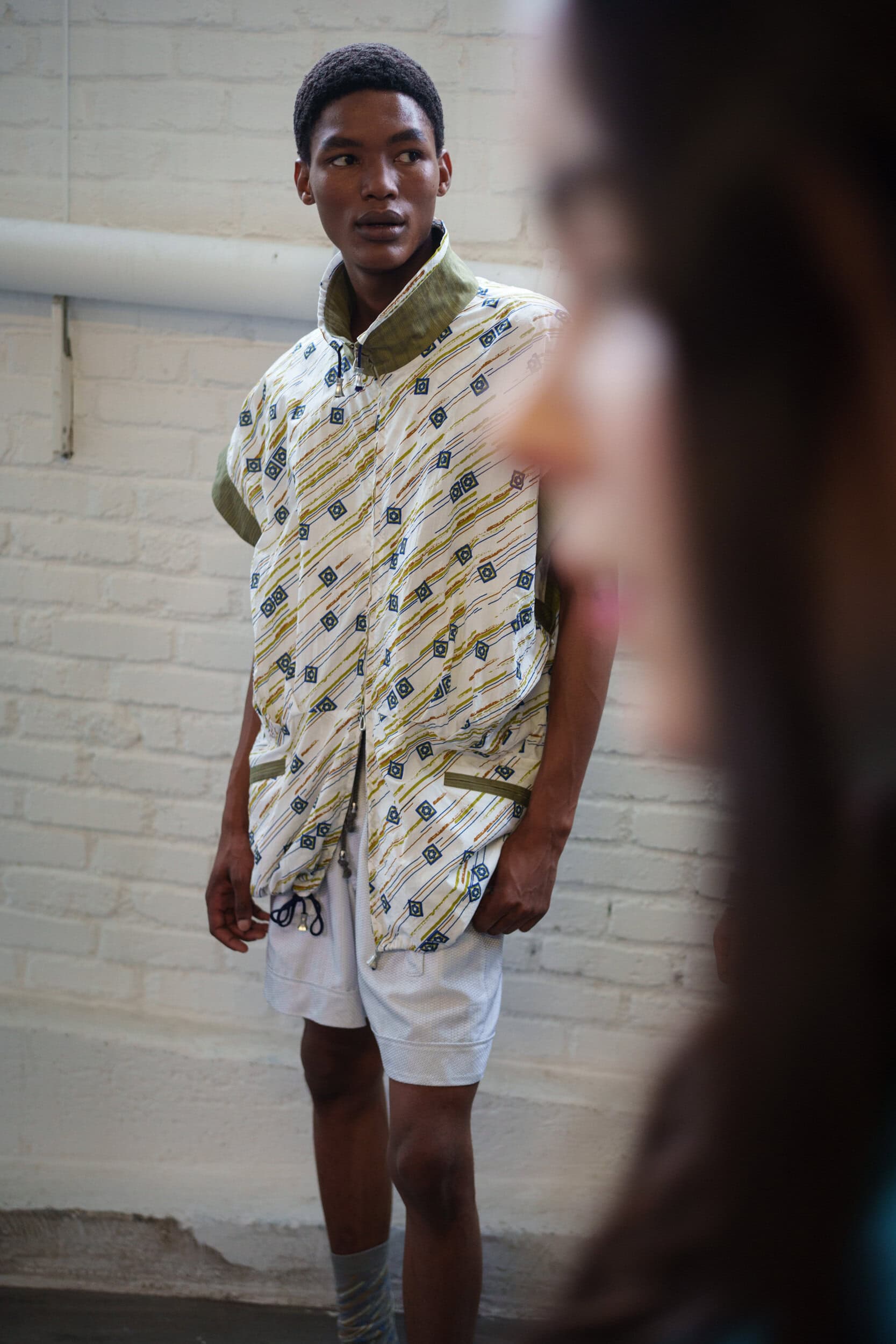 Kiko Kostadinov Spring 2026 Men's Fashion Show Backstage