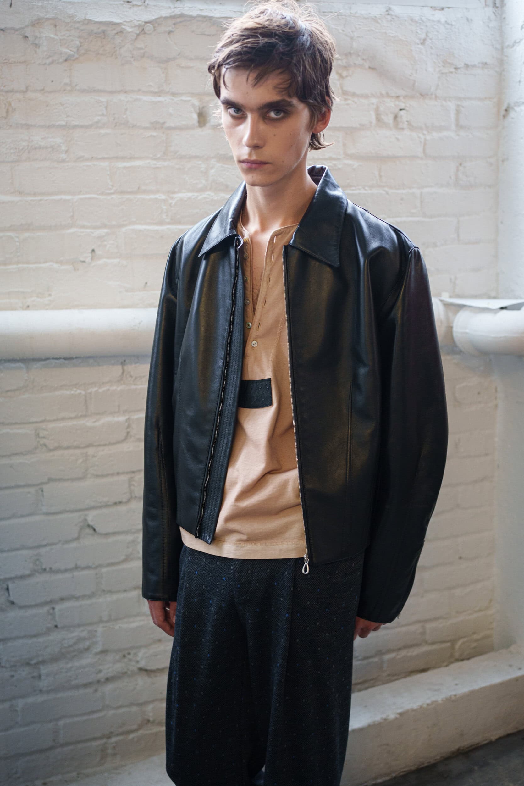 Kiko Kostadinov Spring 2026 Men's Fashion Show Backstage