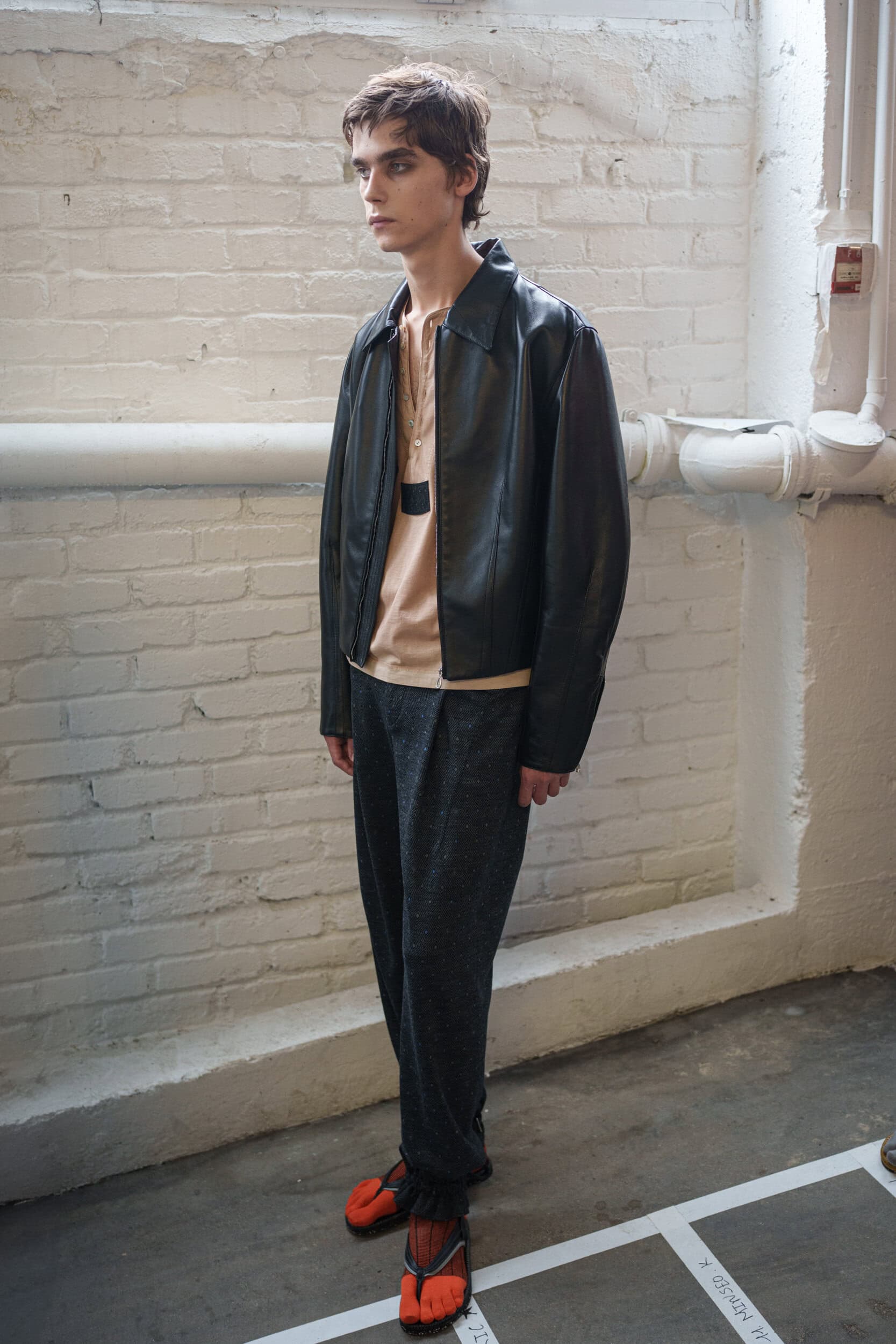 Kiko Kostadinov Spring 2026 Men's Fashion Show Backstage