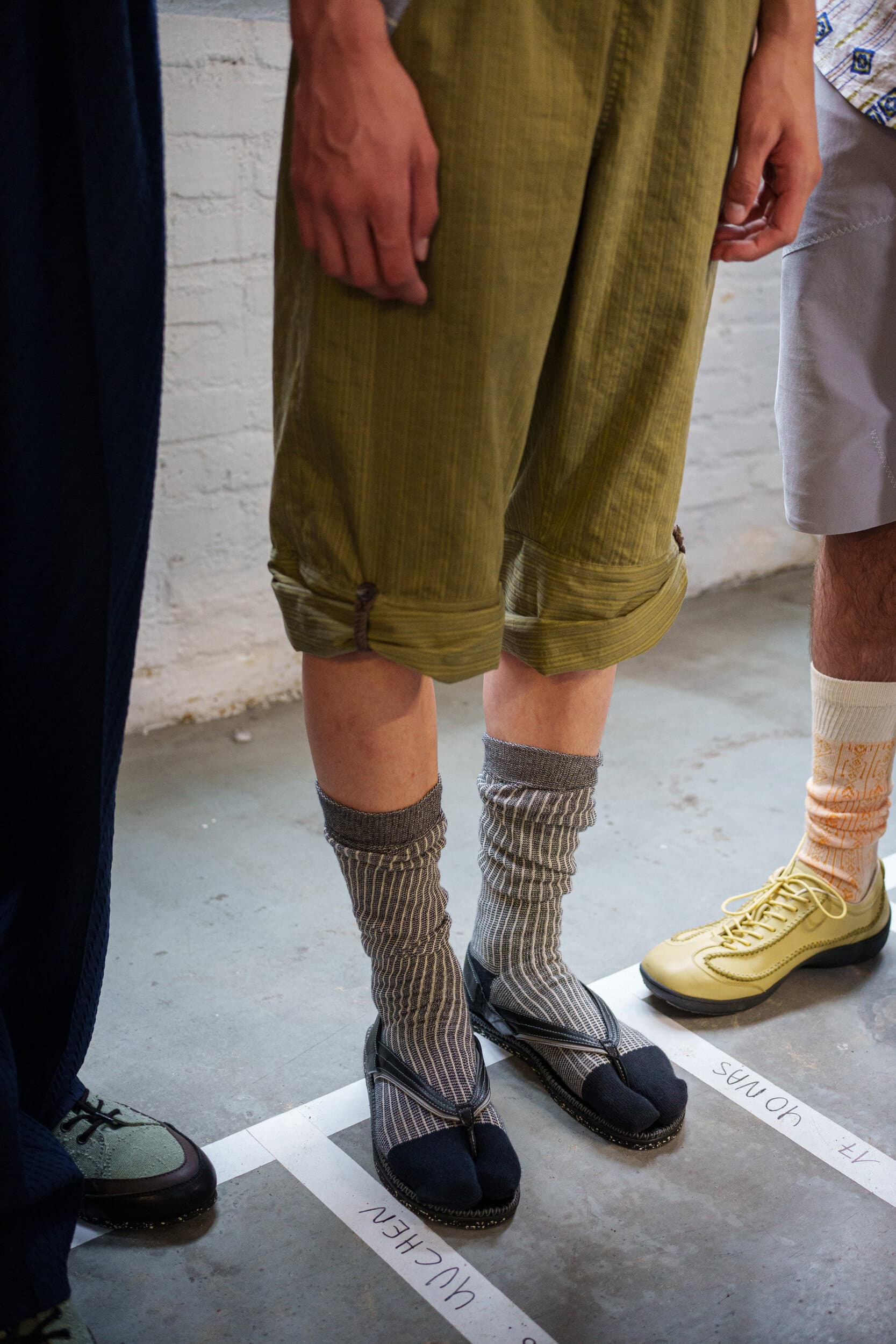 Kiko Kostadinov Spring 2026 Men's Fashion Show Backstage