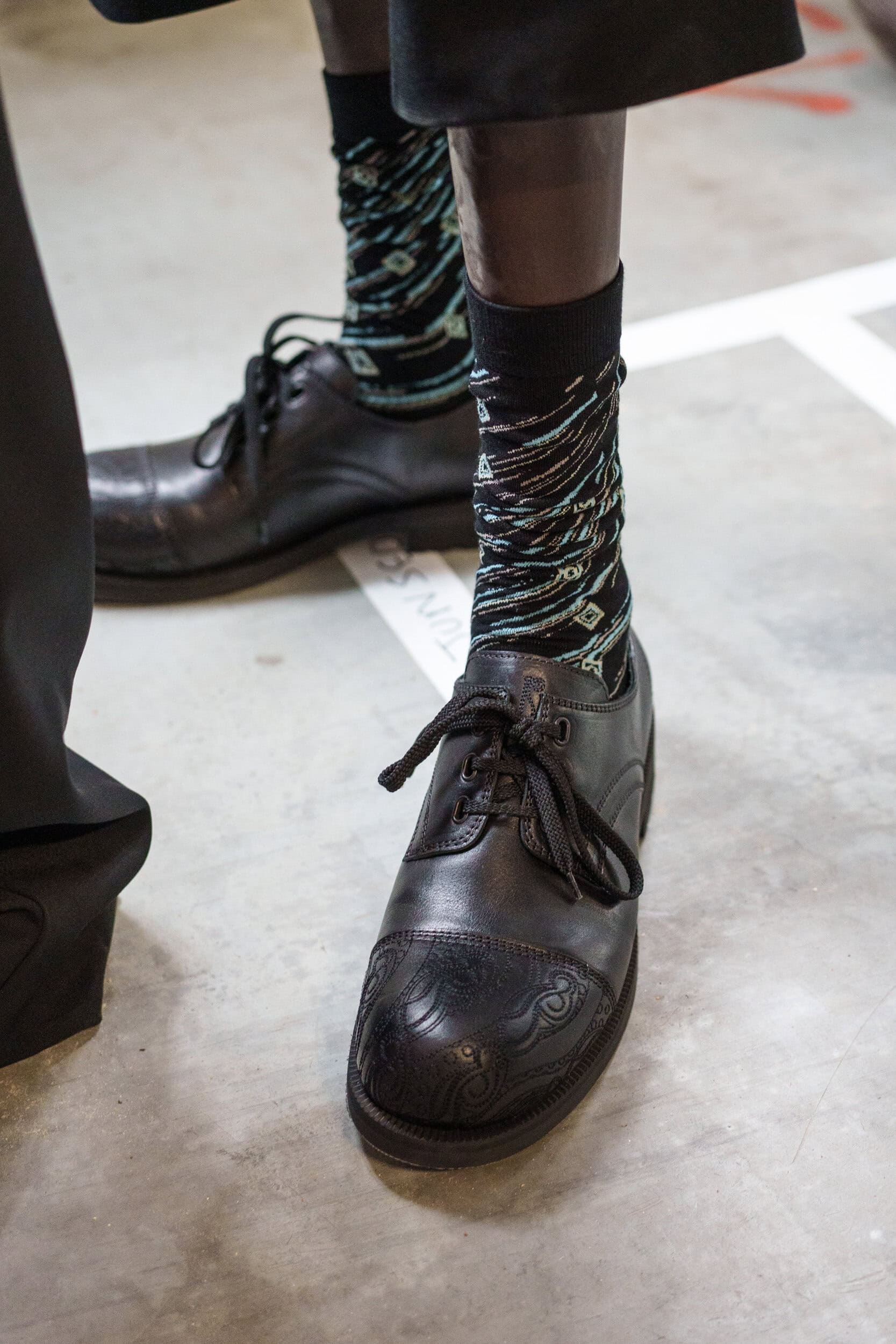 Kiko Kostadinov Spring 2026 Men's Fashion Show Backstage
