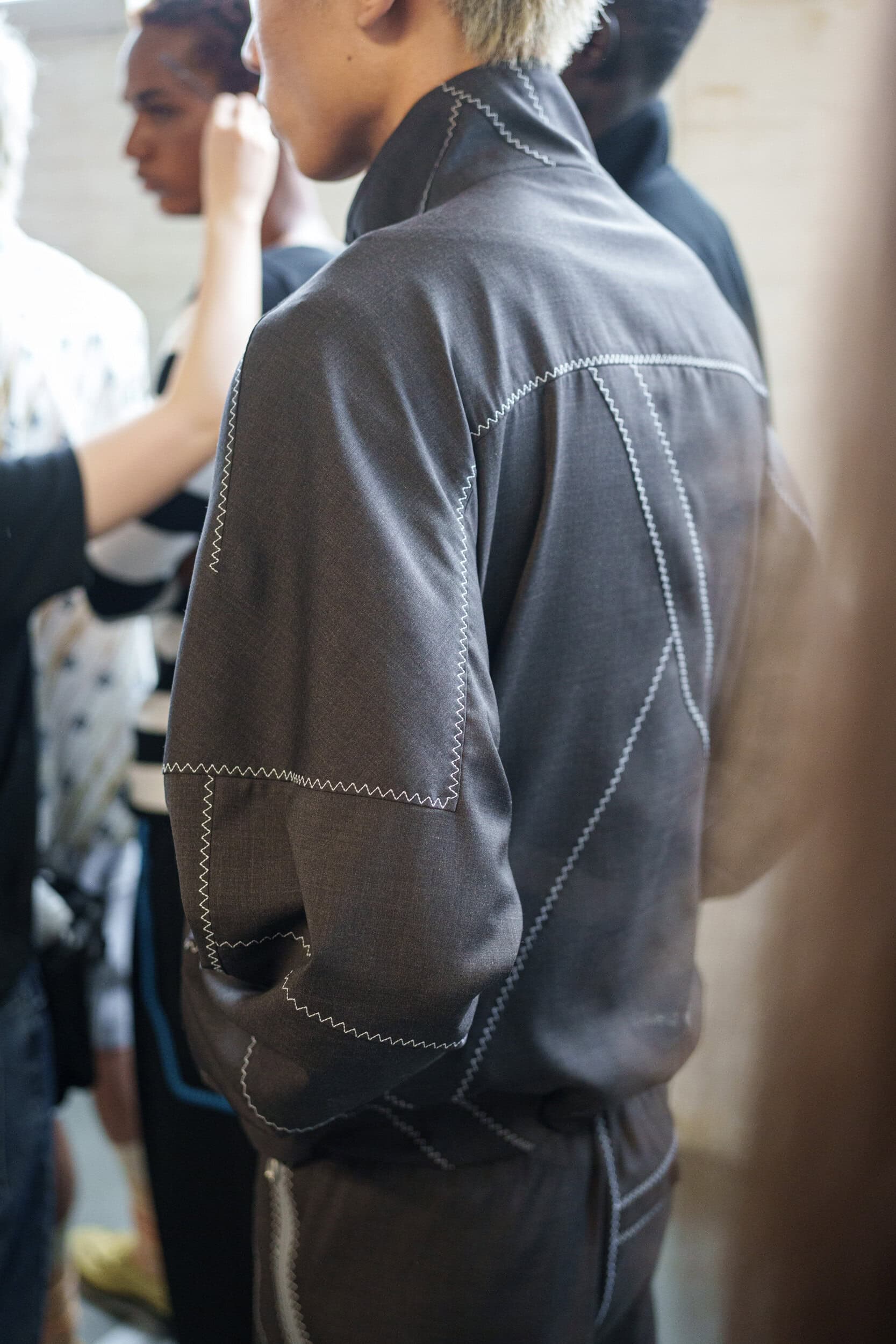 Kiko Kostadinov Spring 2026 Men's Fashion Show Backstage