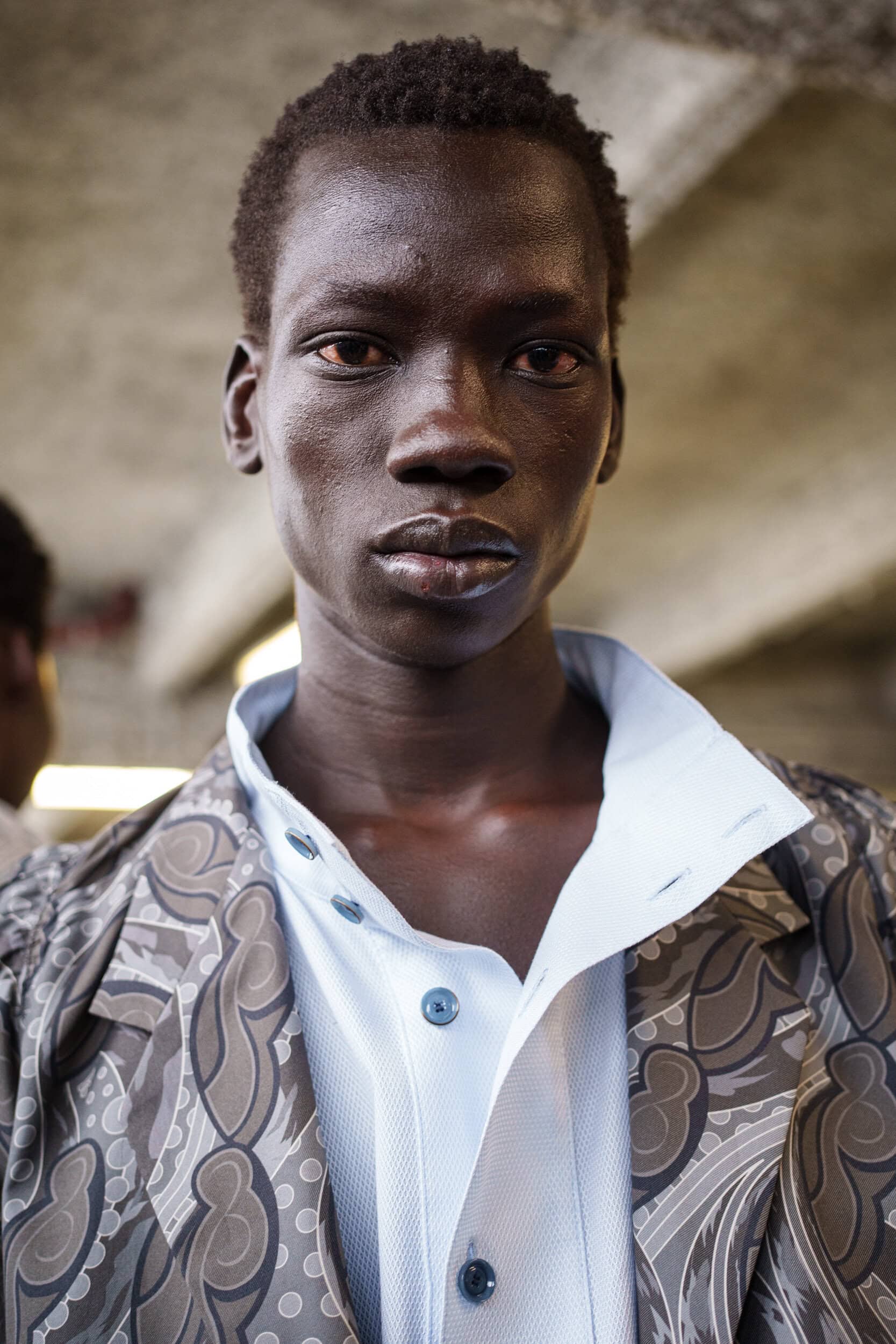 Kiko Kostadinov Spring 2026 Men's Fashion Show Backstage