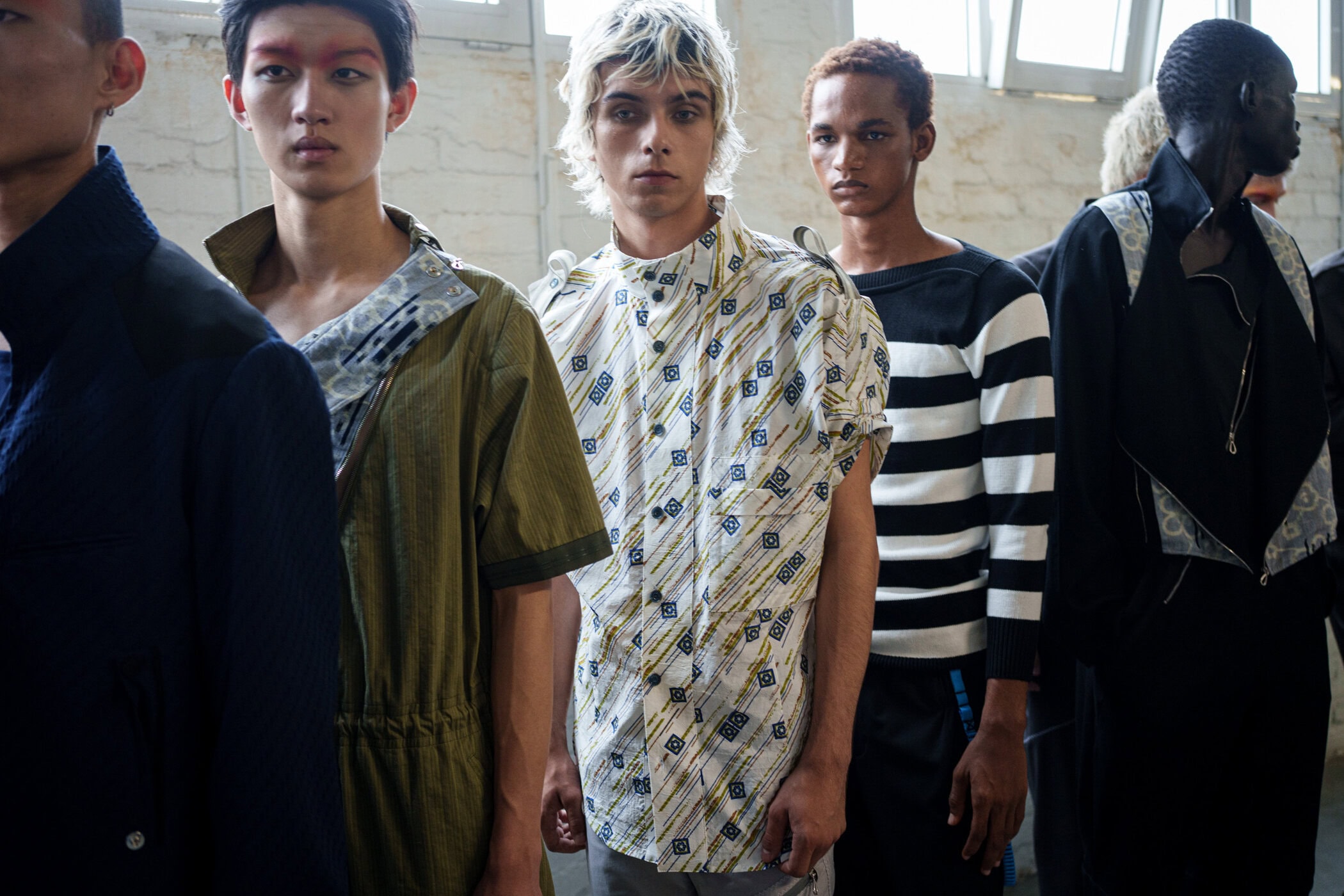 Kiko Kostadinov Spring 2026 Men's Fashion Show Backstage