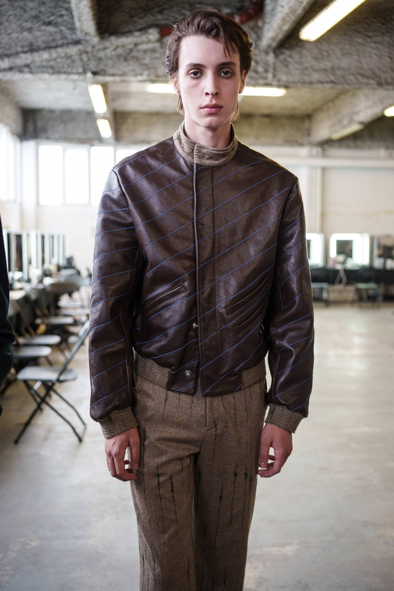 Kiko Kostadinov Spring 2026 Men's Fashion Show Backstage
