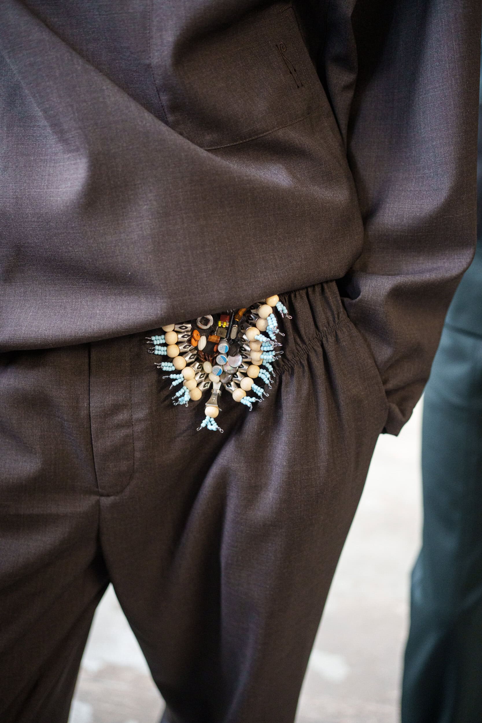 Kiko Kostadinov Spring 2026 Men's Fashion Show Backstage