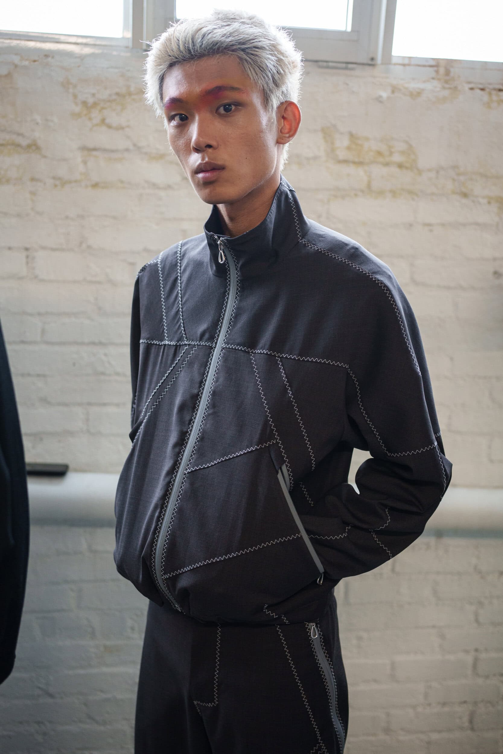 Kiko Kostadinov Spring 2026 Men's Fashion Show Backstage