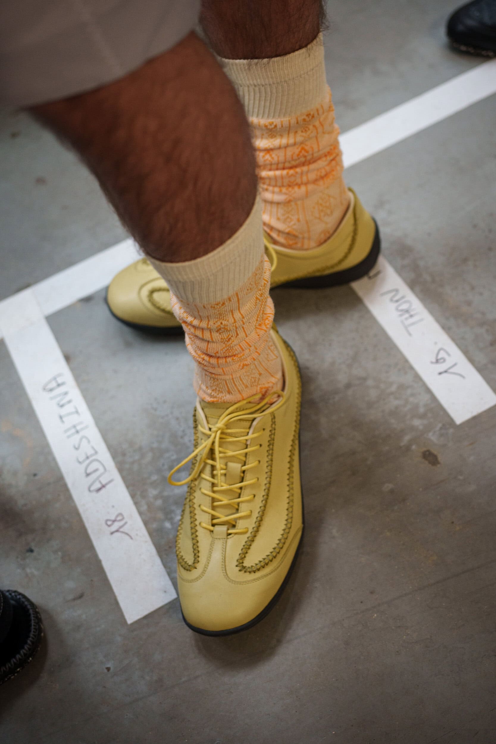 Kiko Kostadinov Spring 2026 Men's Fashion Show Backstage