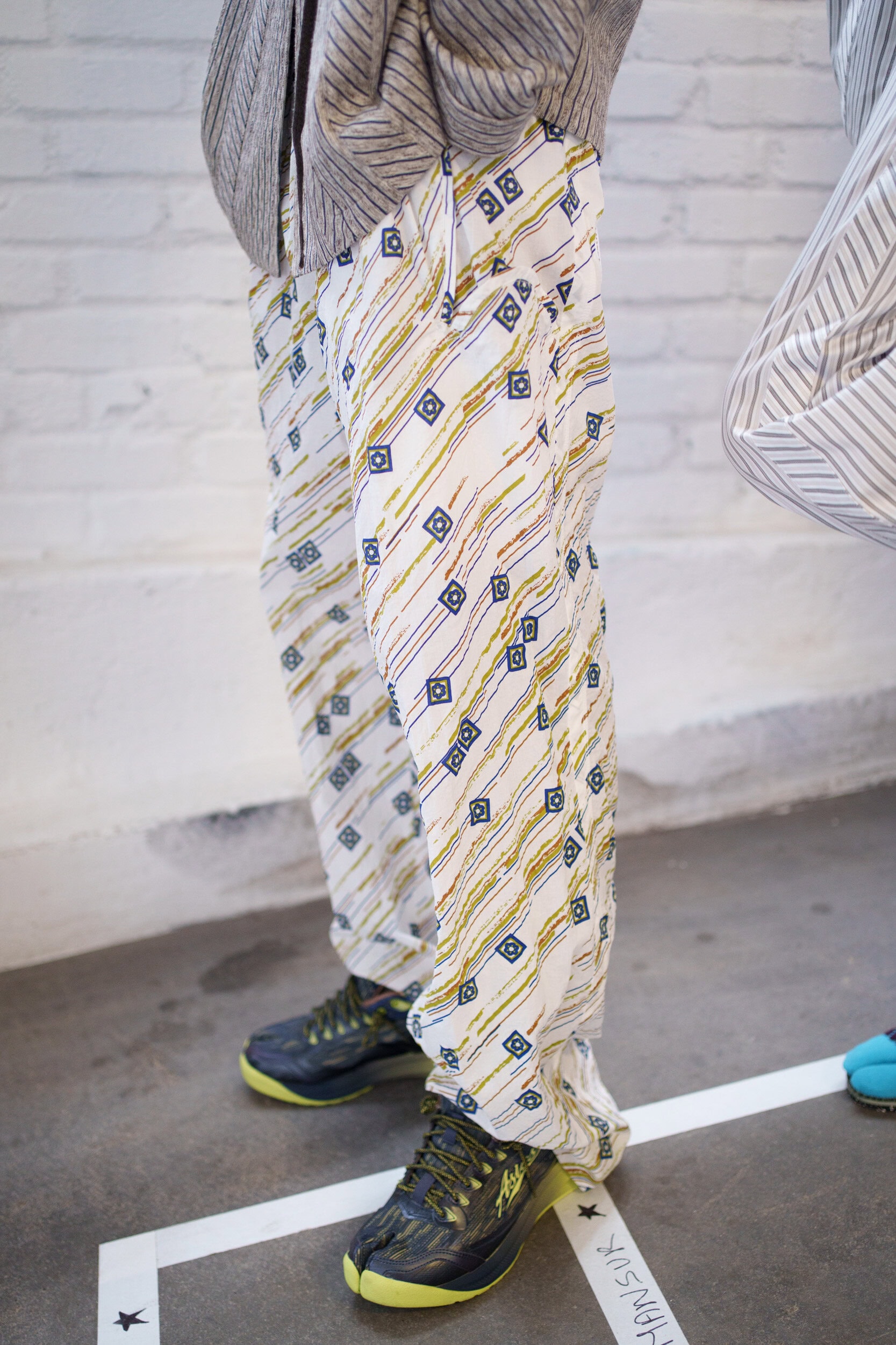Kiko Kostadinov Spring 2026 Men's Fashion Show Backstage