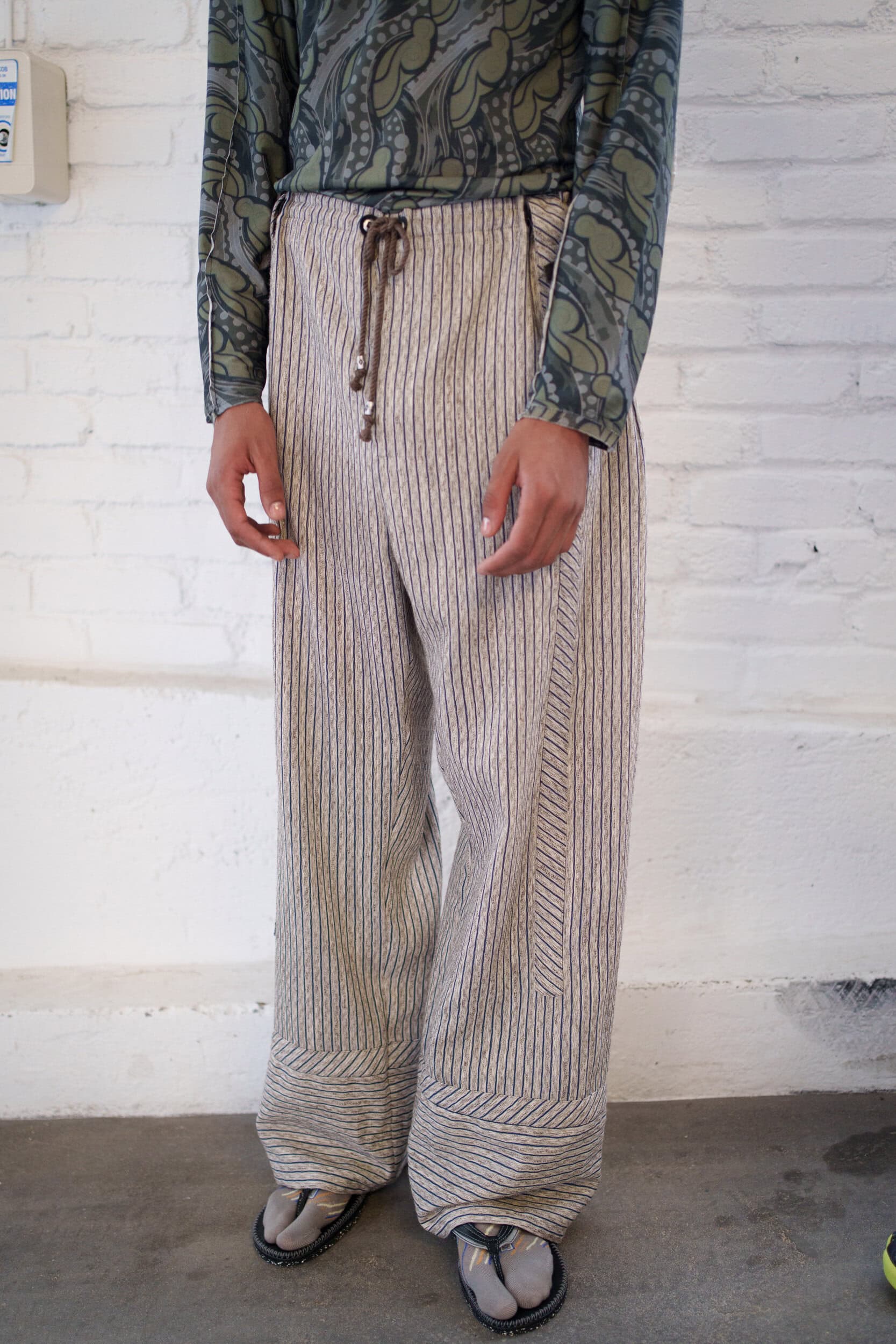 Kiko Kostadinov Spring 2026 Men's Fashion Show Backstage