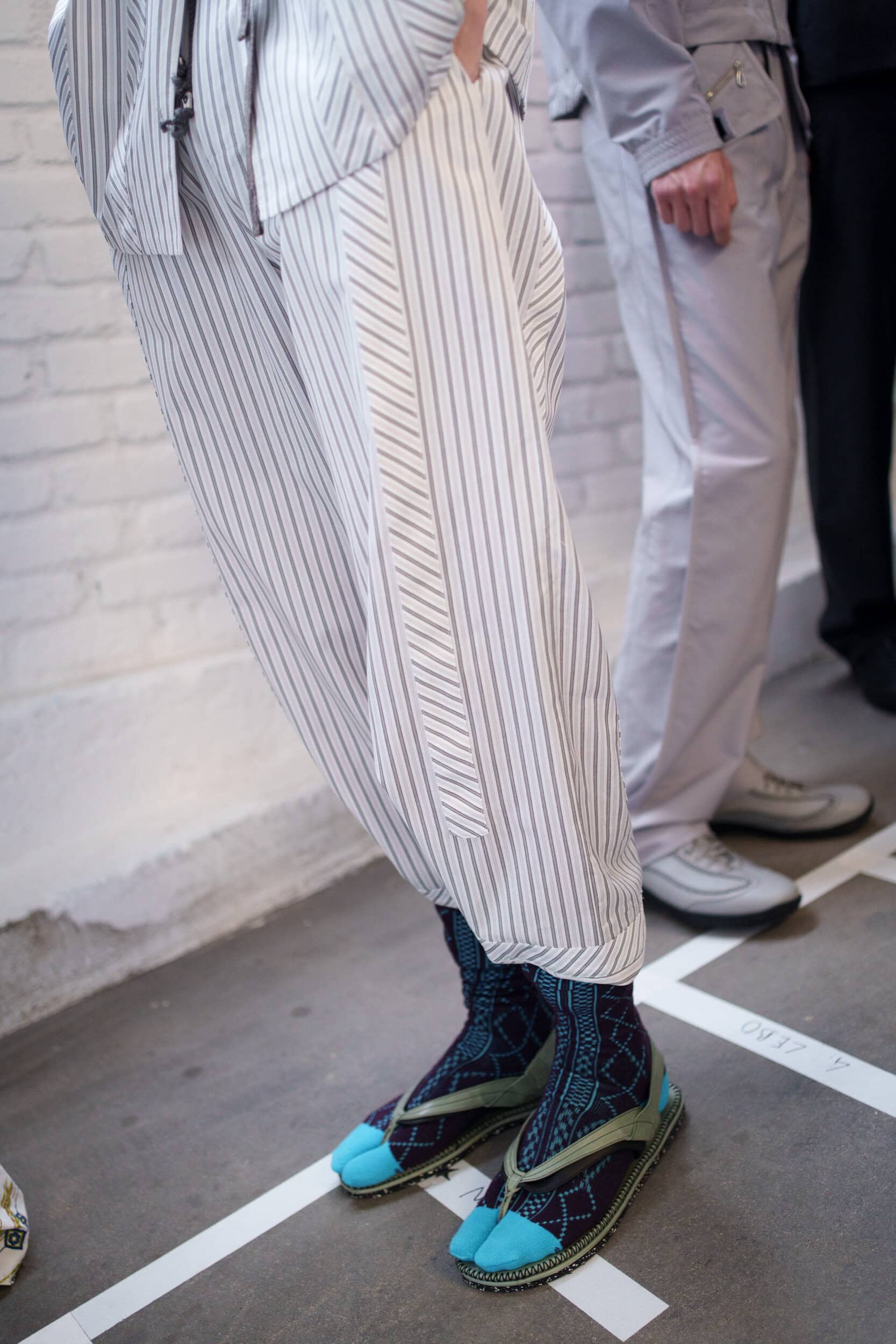 Kiko Kostadinov Spring 2026 Men's Fashion Show Backstage