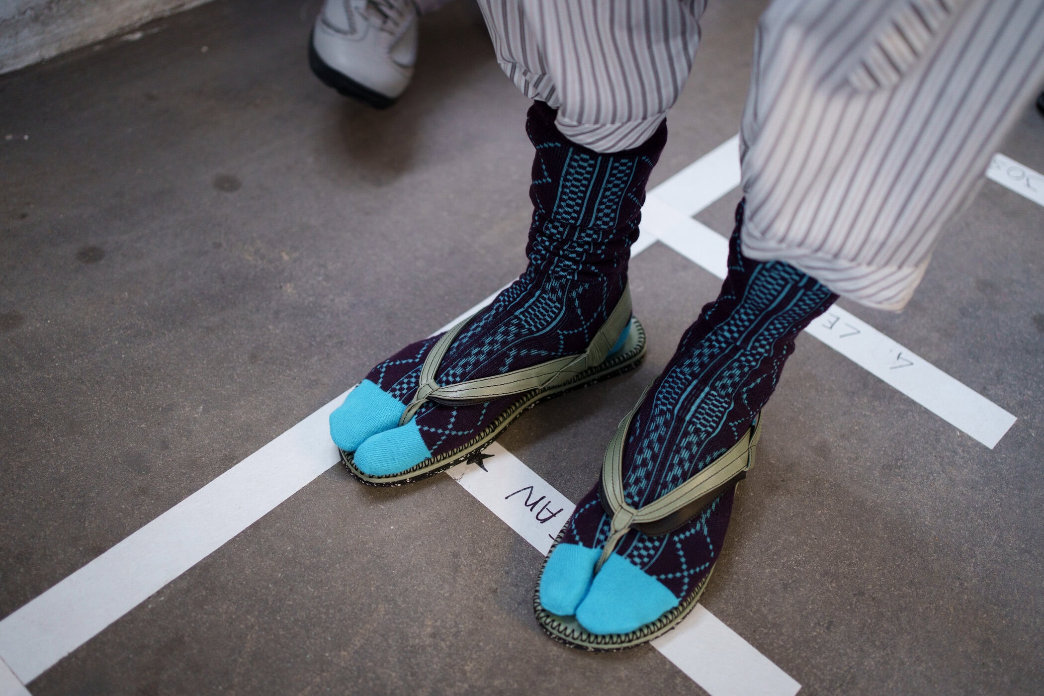 Kiko Kostadinov Spring 2026 Men's Fashion Show Backstage